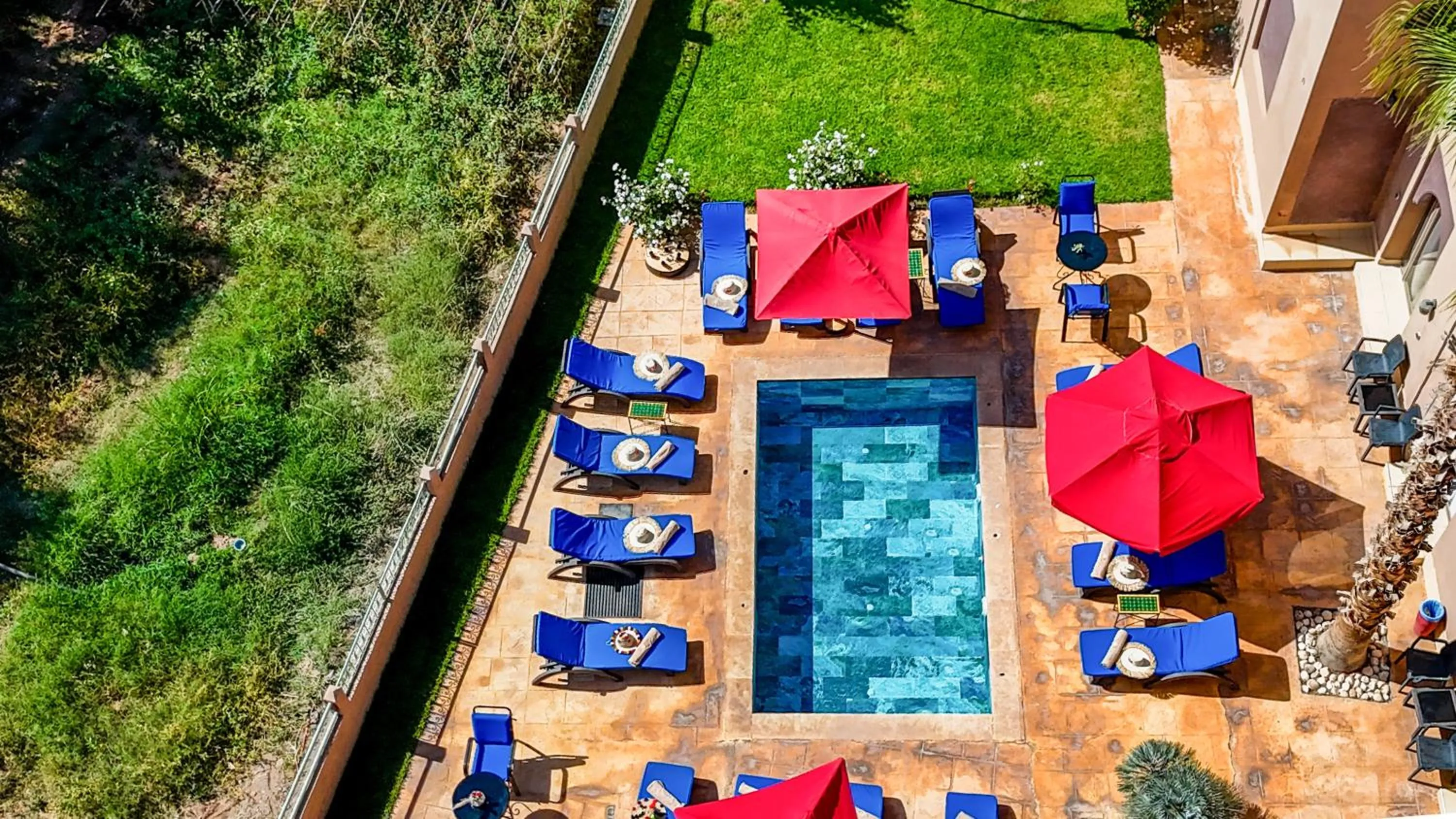 Swimming pool in Taj Atlas Wellness Boutique Hôtel & Spa