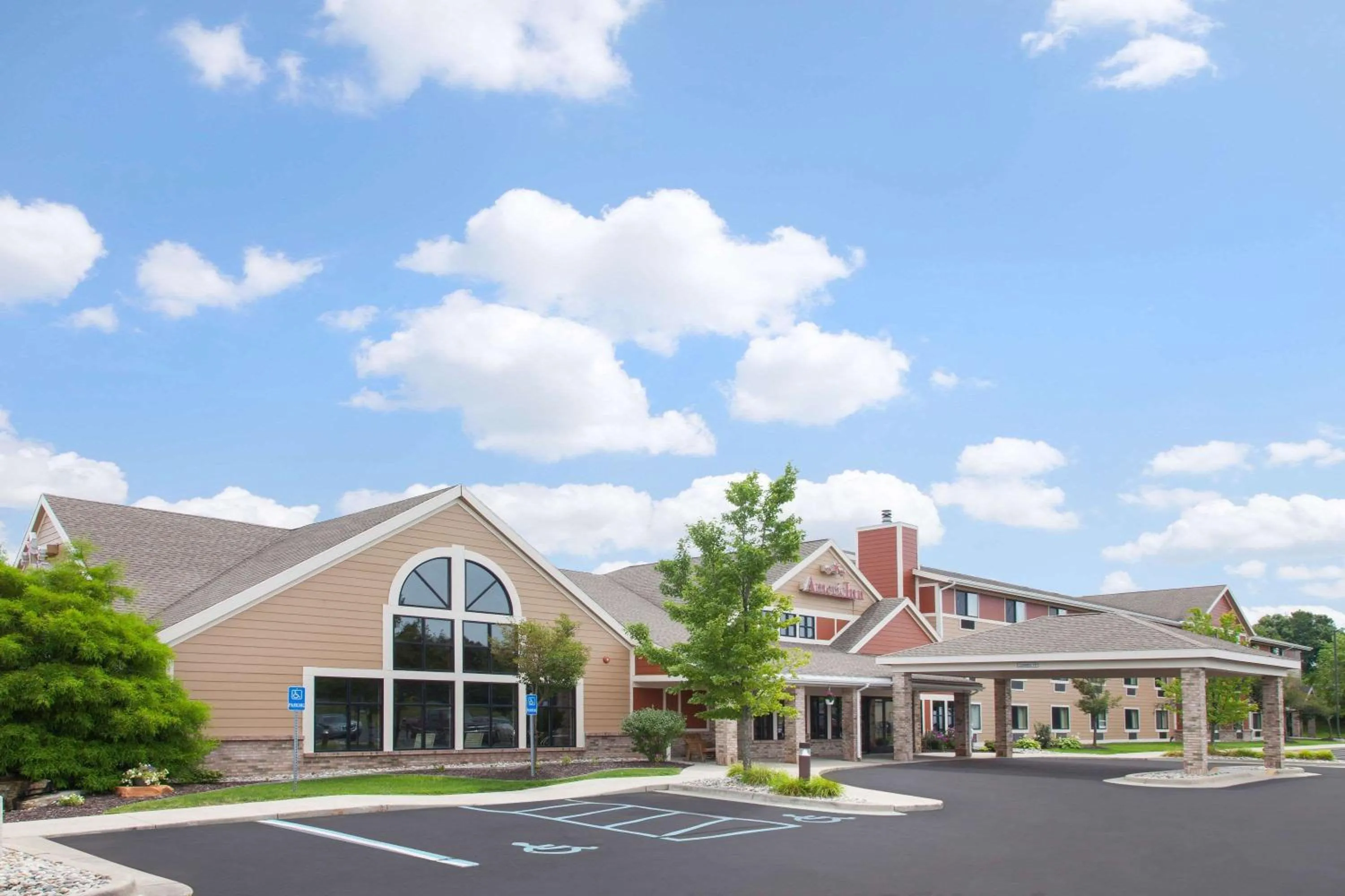 Property building in AmericInn by Wyndham Greenville