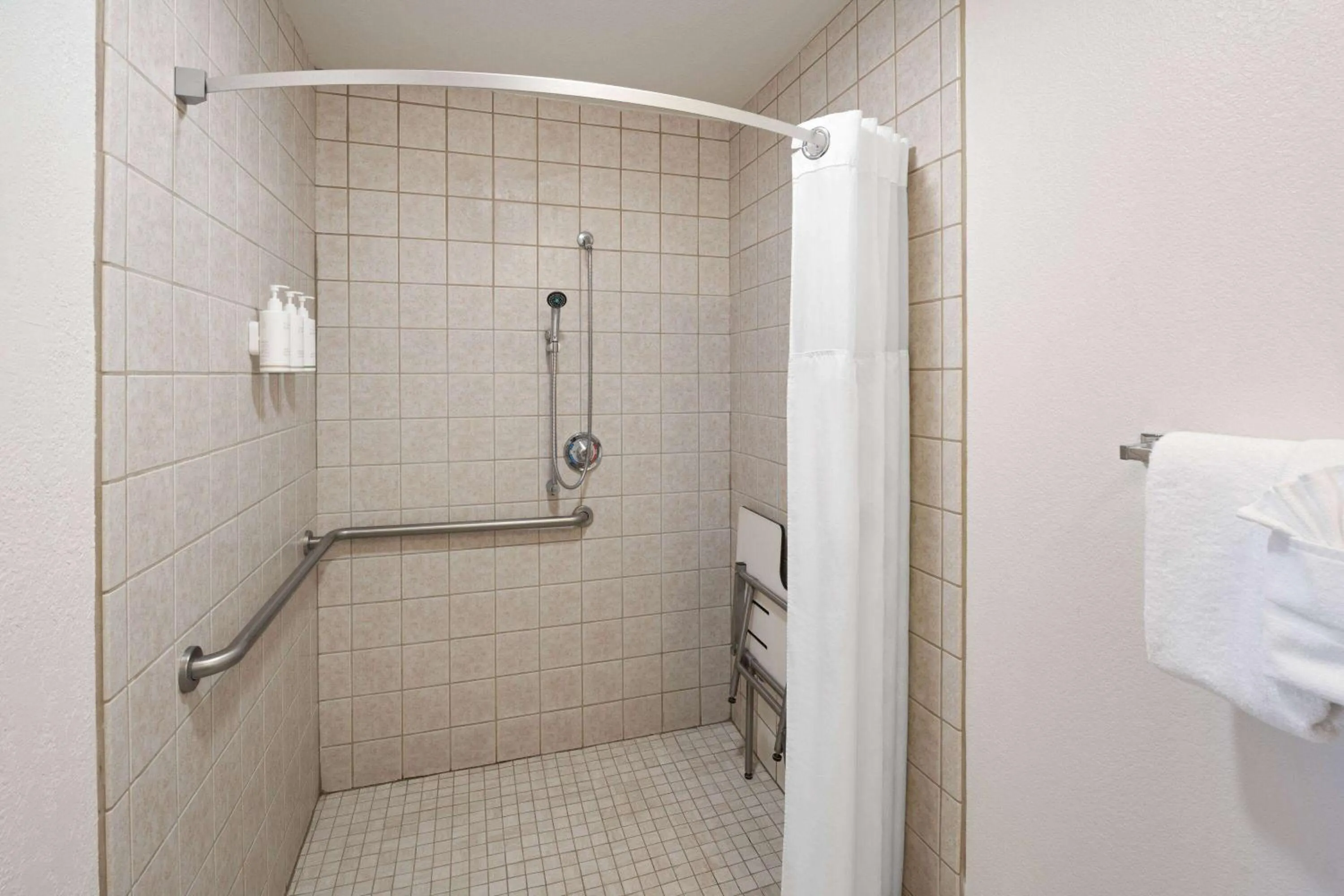 Shower in Super 8 by Wyndham Susanville