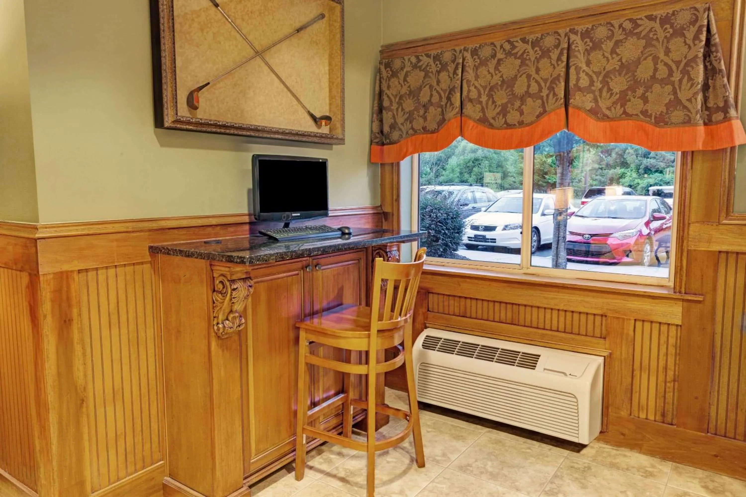 On site in Microtel Inn & Suites by Wyndham Woodstock/Atlanta North