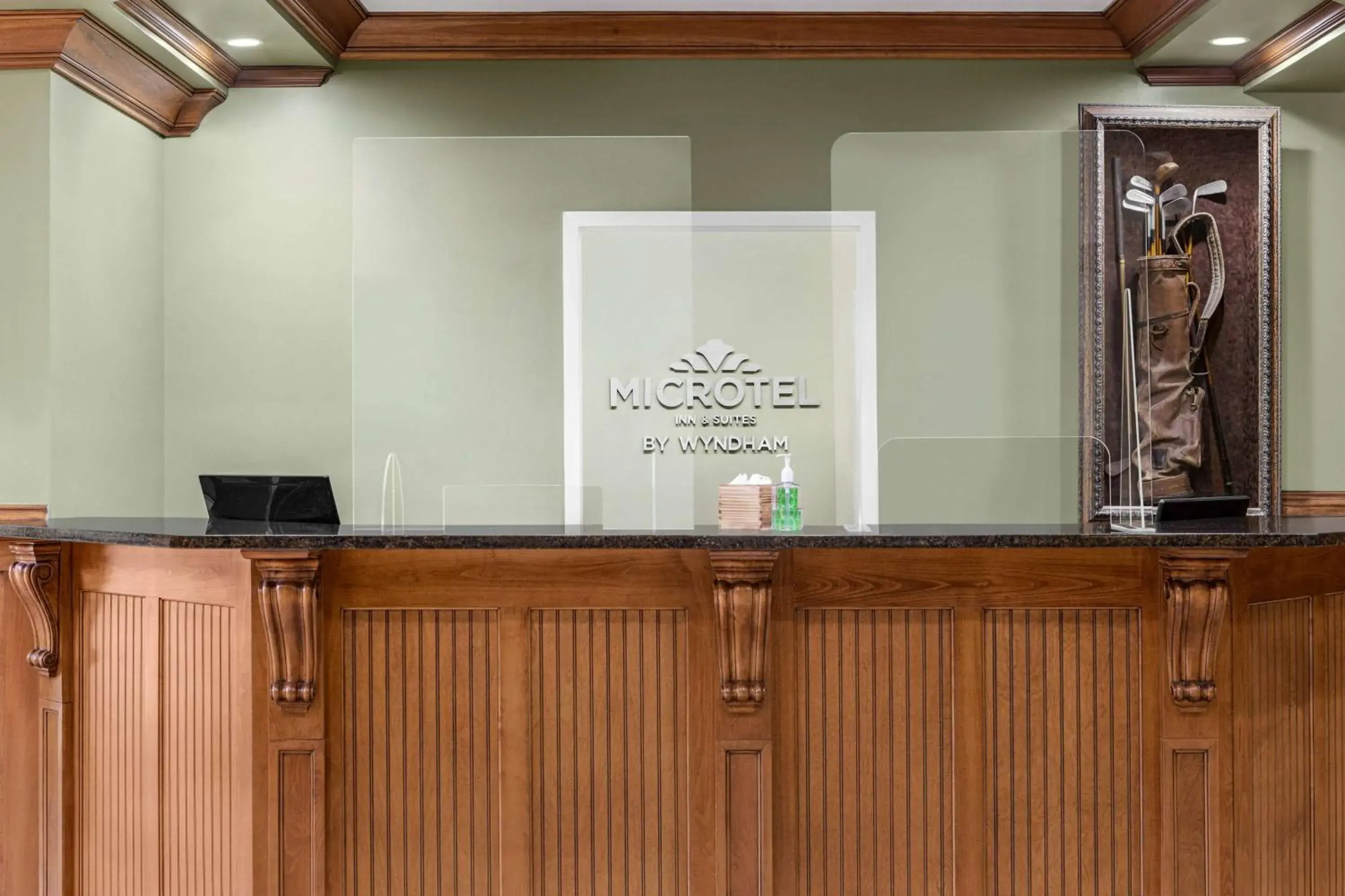 Lobby or reception in Microtel Inn & Suites by Wyndham Woodstock/Atlanta North Lobby or reception in Microtel Inn & Suites by Wyndham Woodstock/Atlanta North