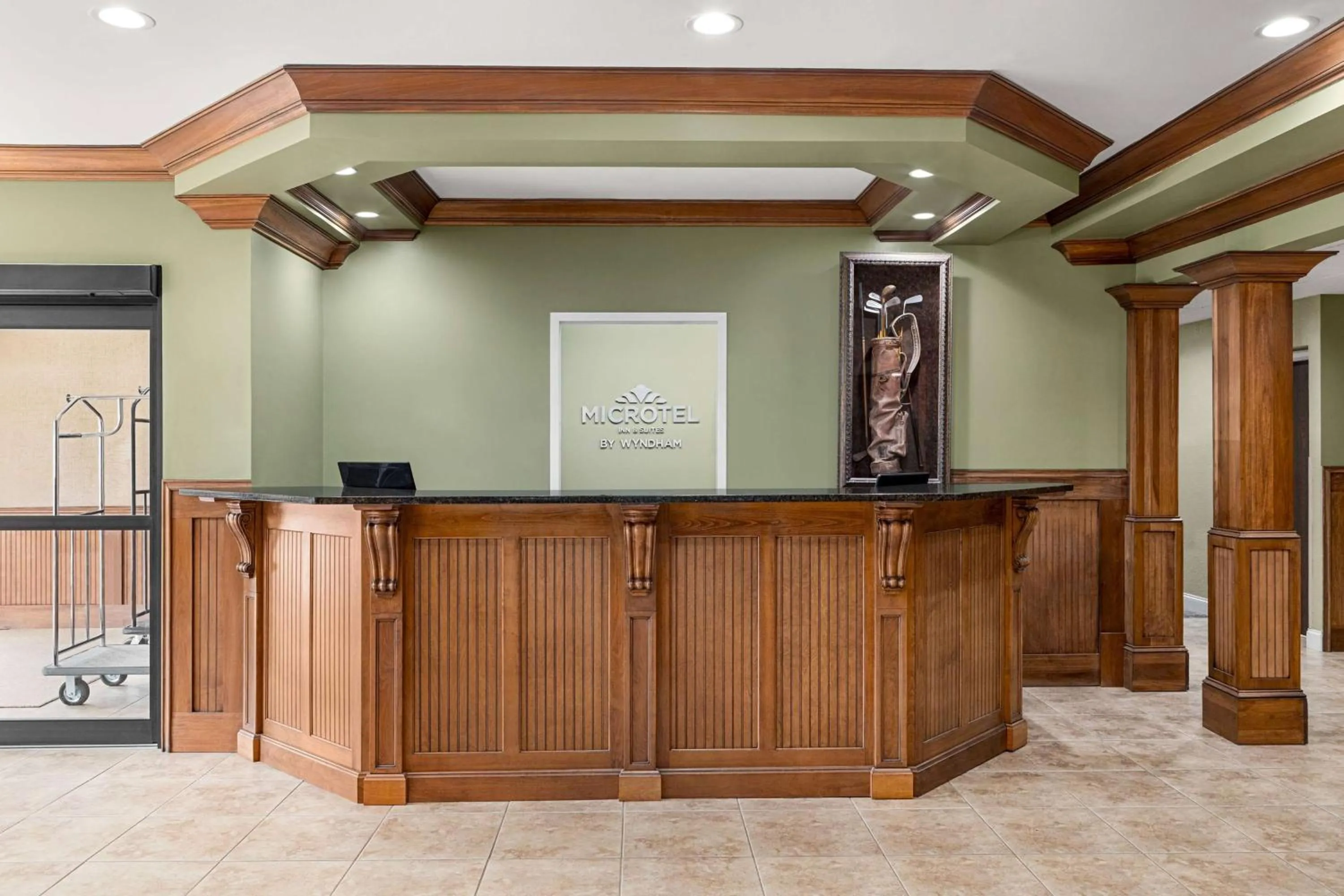 Lobby or reception in Microtel Inn & Suites by Wyndham Woodstock/Atlanta North