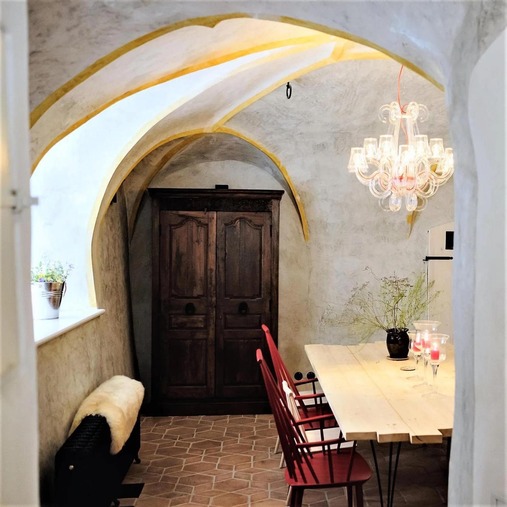 Dining area in Monastery Garden Bistro & Rooms