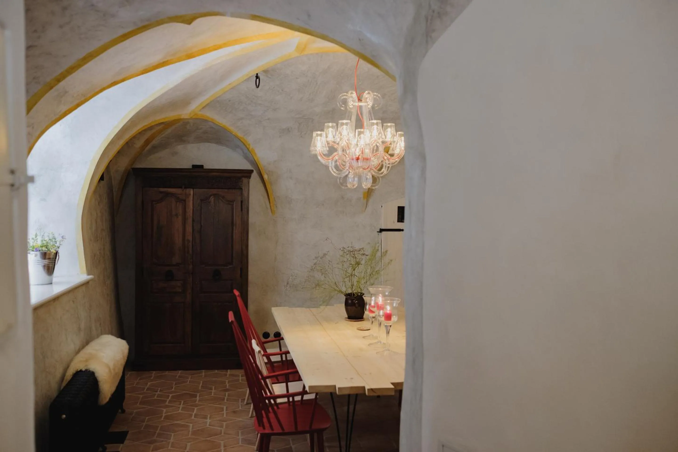 Dining area in Monastery Garden Bistro & Rooms