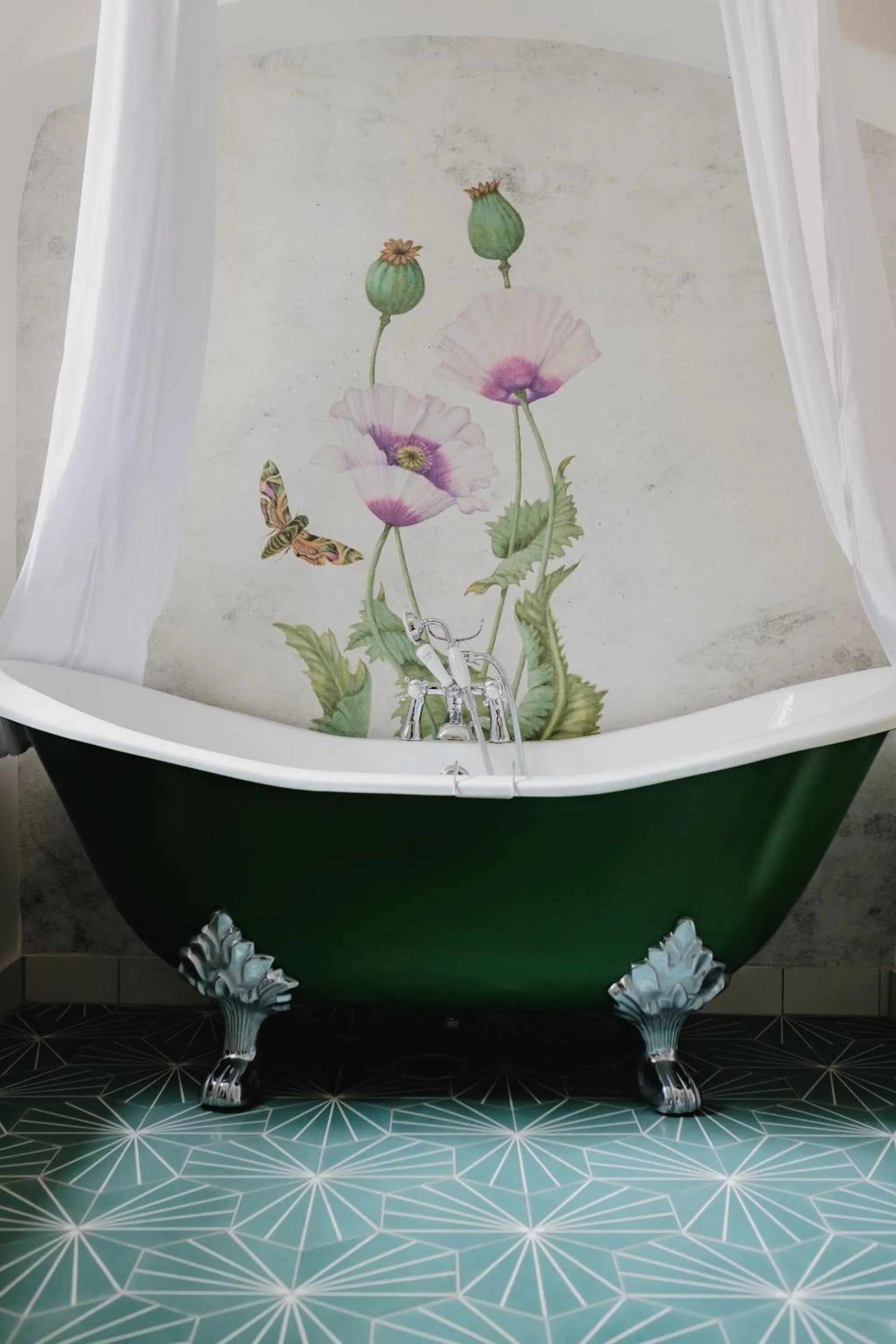 Decorative detail in Monastery Garden Bistro & Rooms