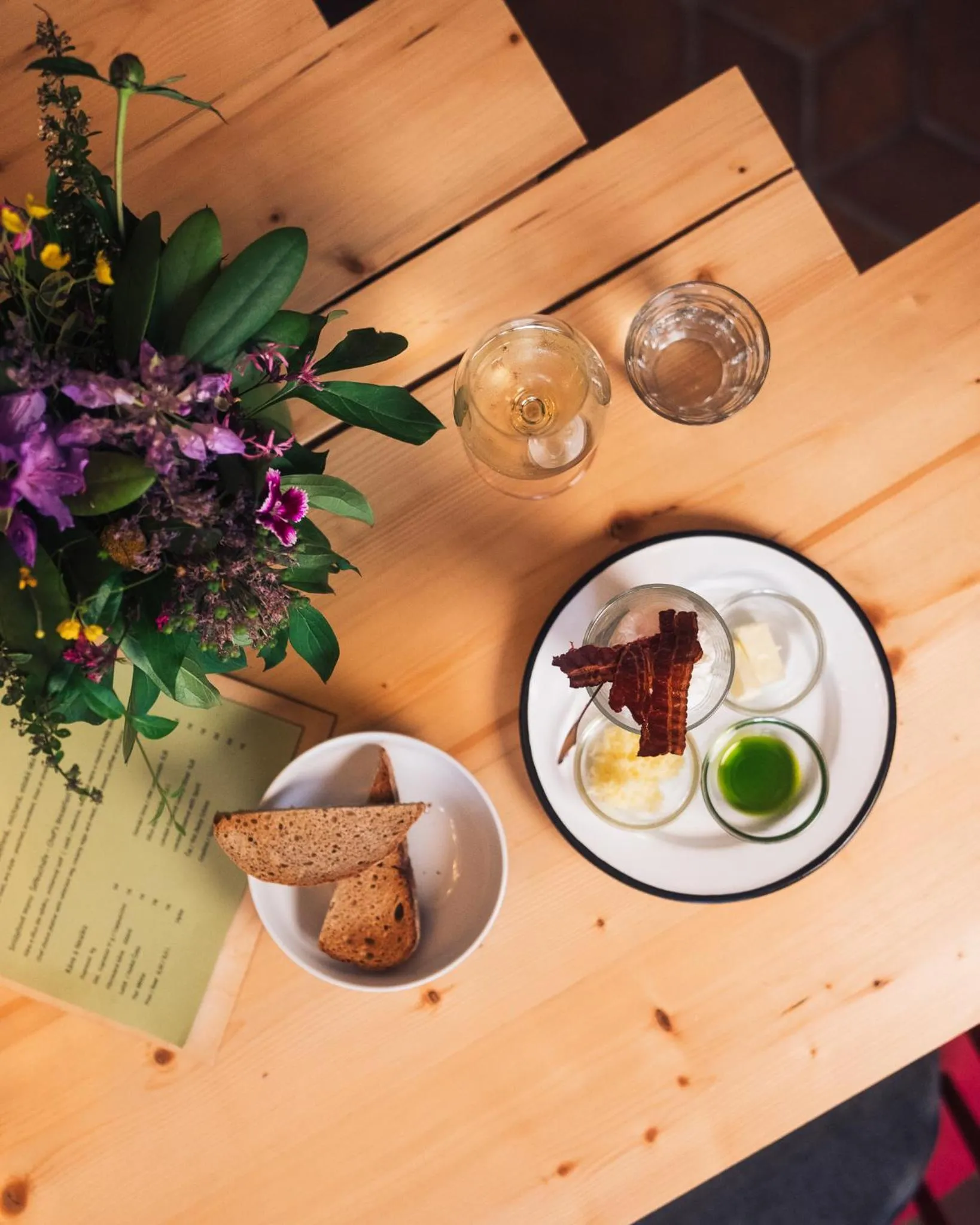 Restaurant/places to eat in Monastery Garden Bistro & Rooms