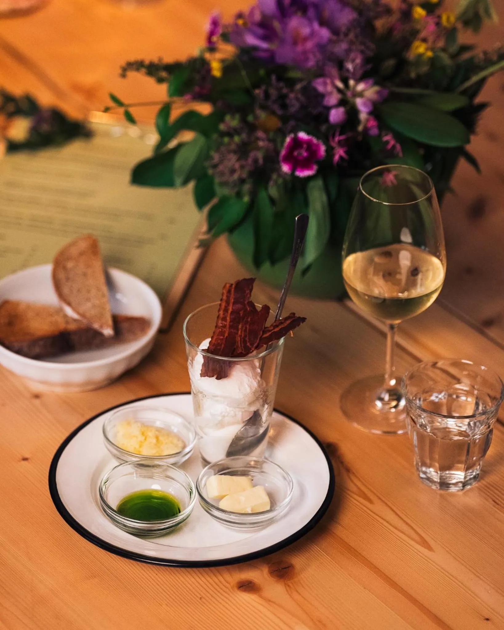 Restaurant/places to eat in Monastery Garden Bistro & Rooms