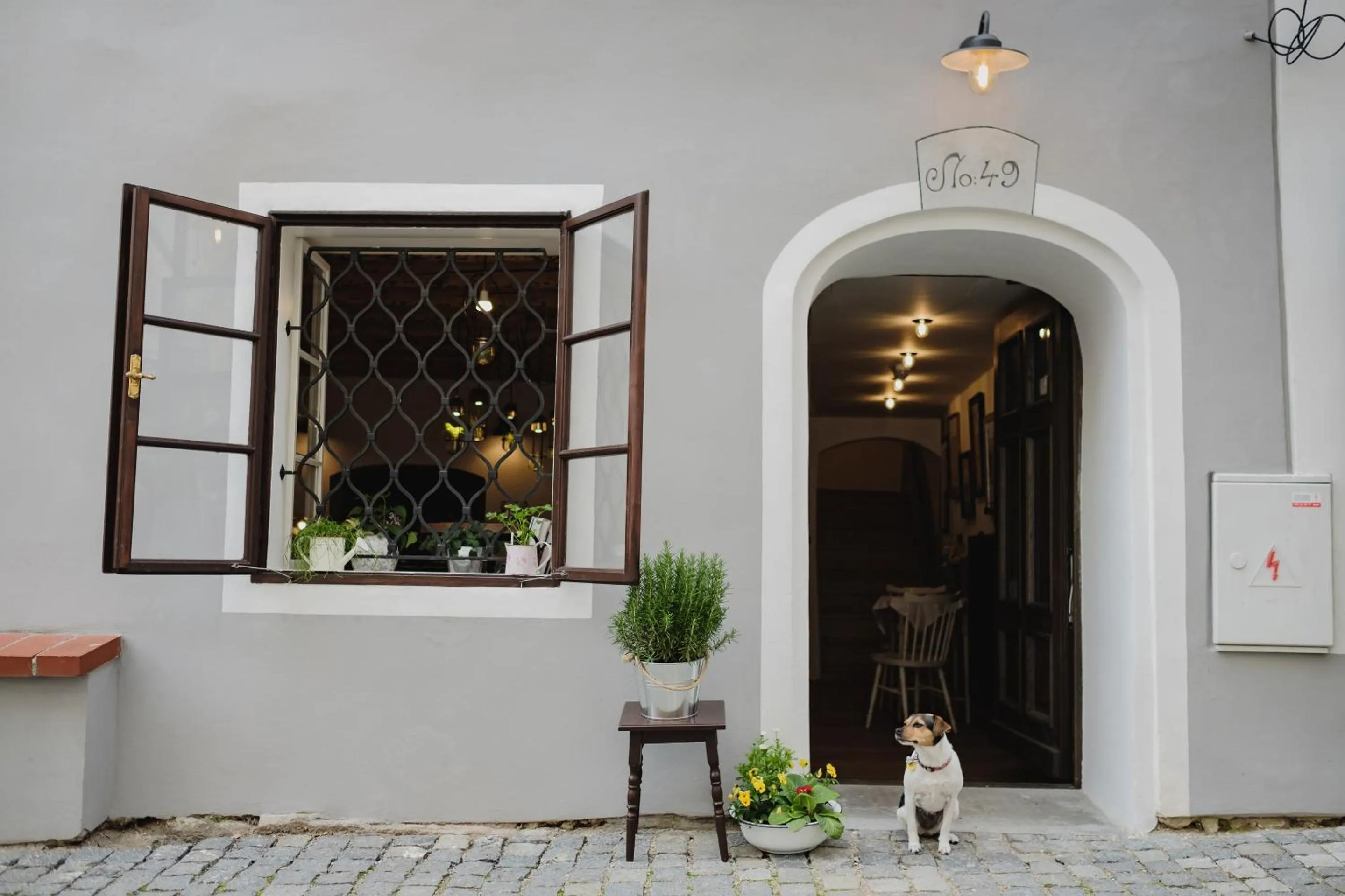 Facade/entrance in Monastery Garden Bistro & Rooms