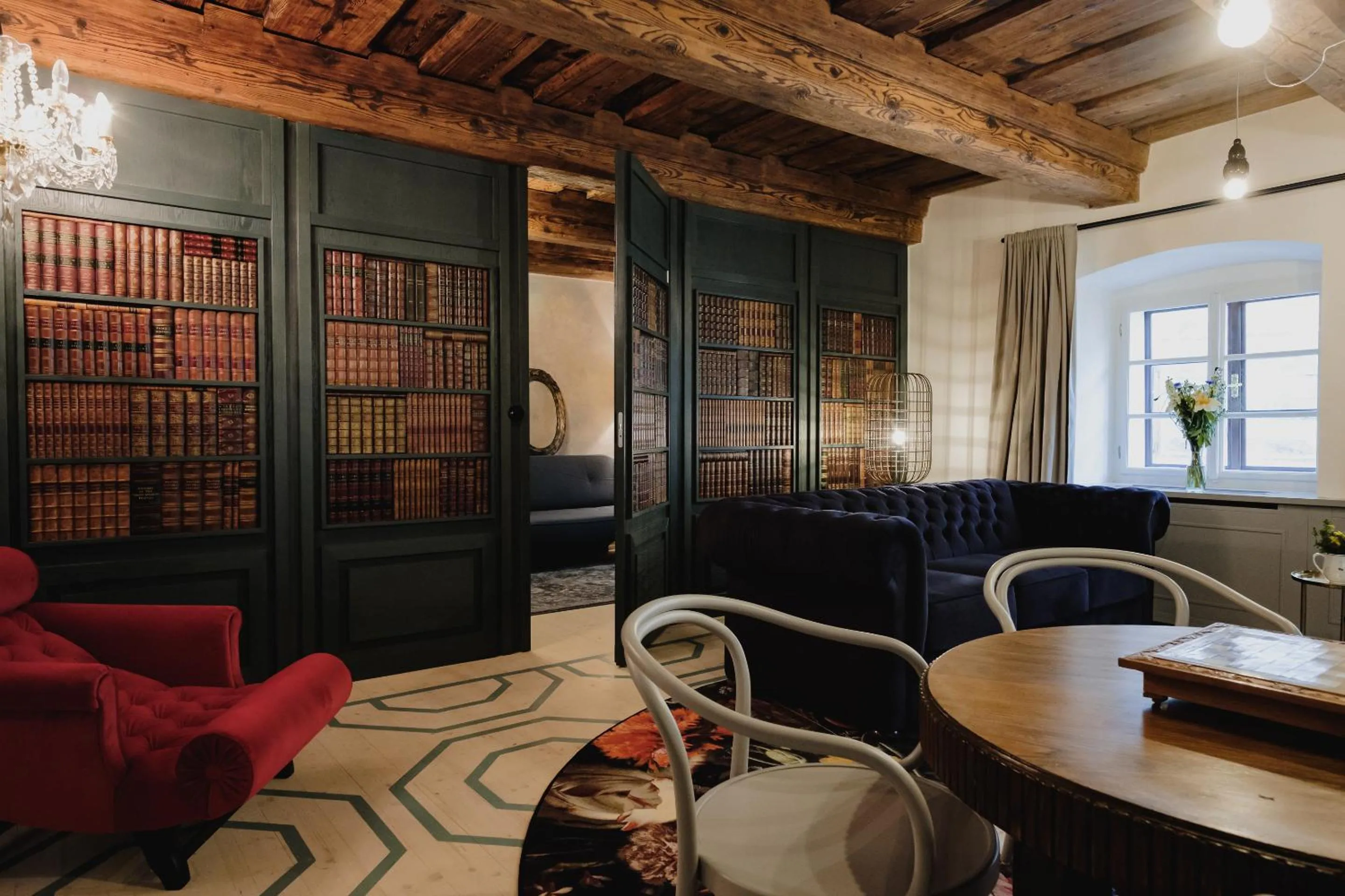 Living room in Monastery Garden Bistro & Rooms