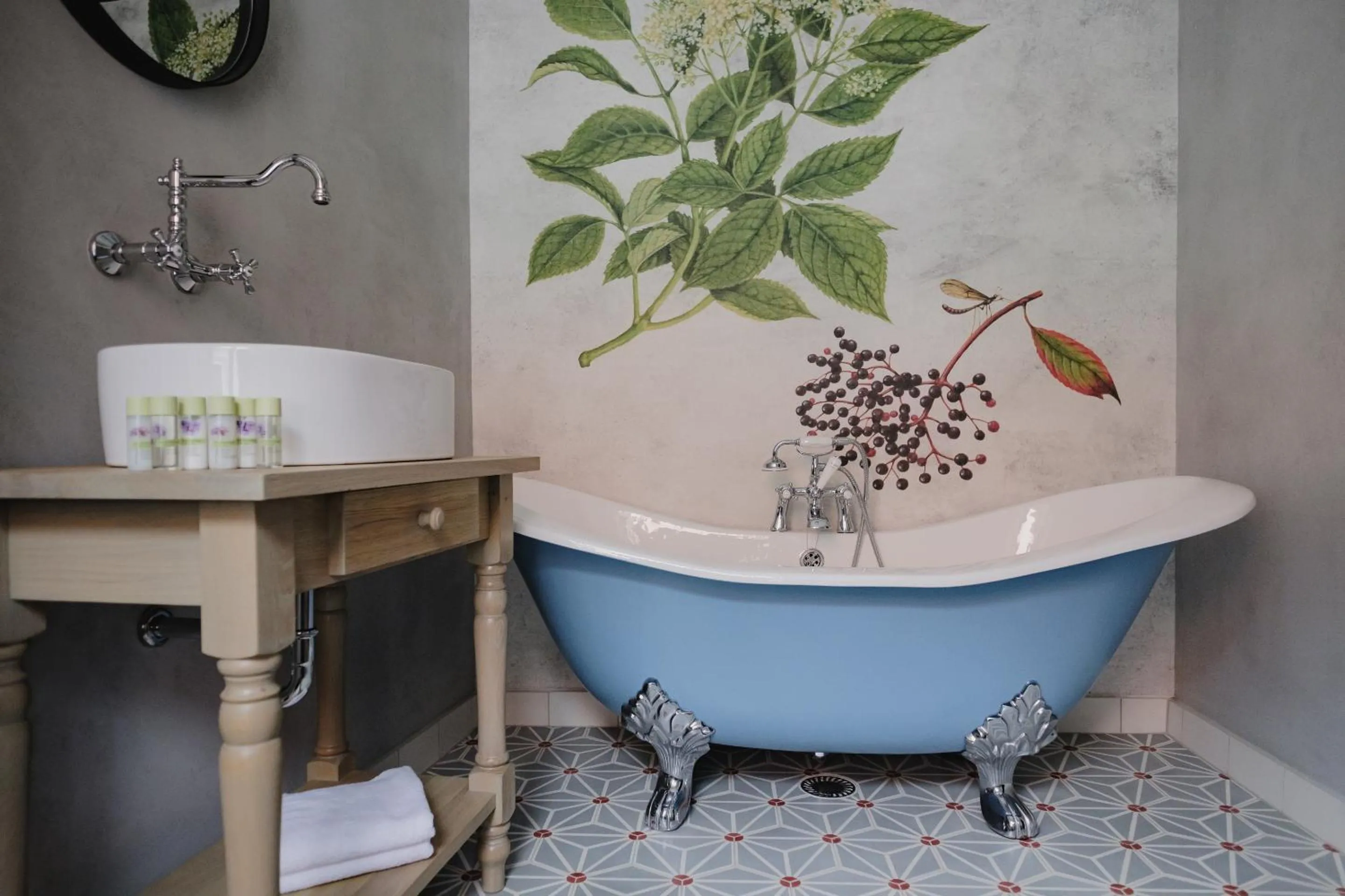 Bathroom in Monastery Garden Bistro & Rooms