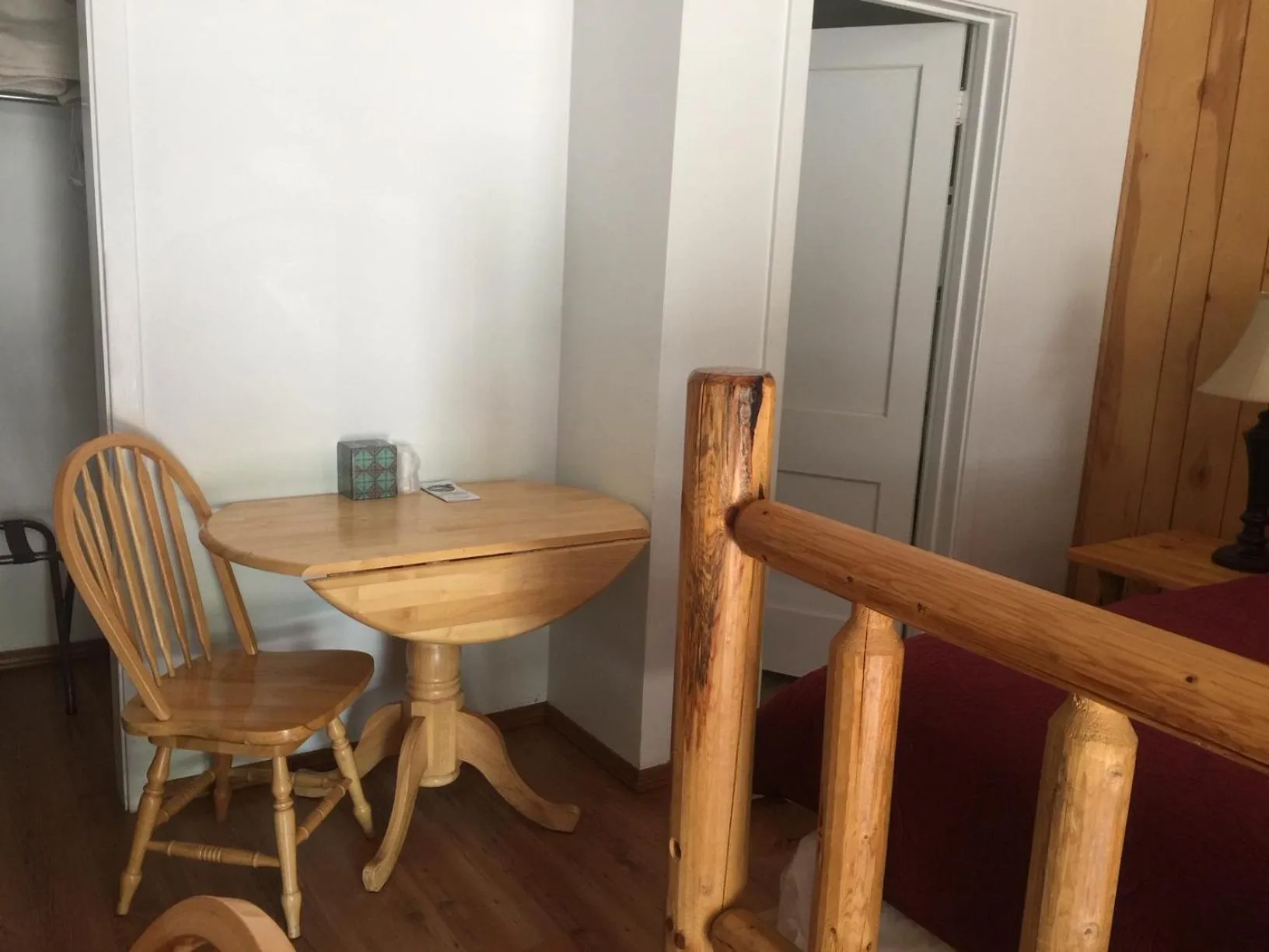 Seating area in Dunsmuir Lodge