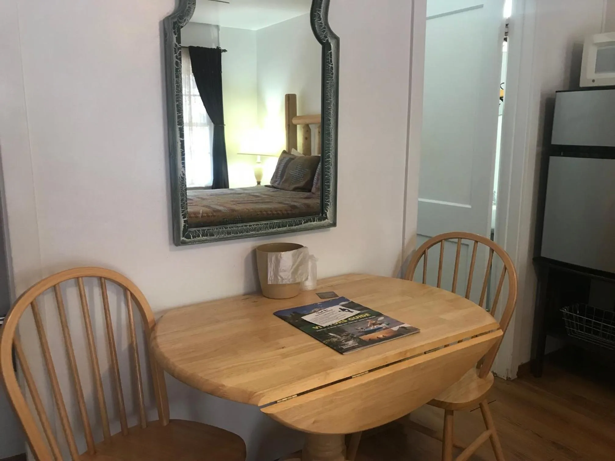 Seating area in Dunsmuir Lodge