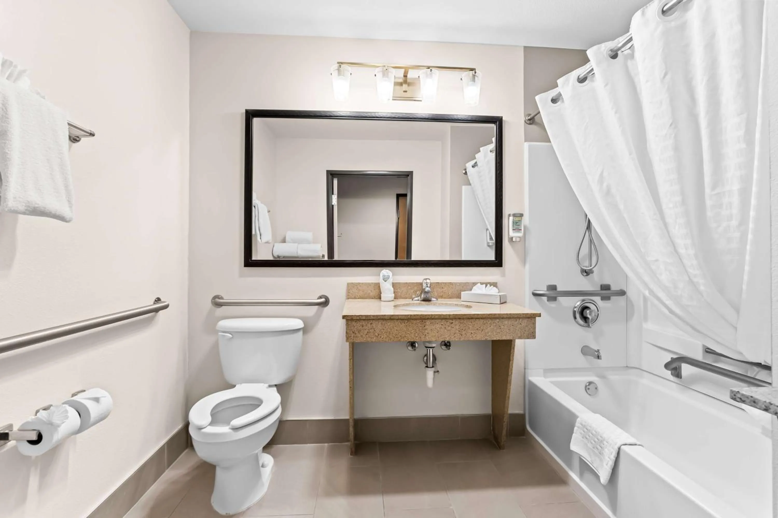 Bathroom in Best Western Moriarty Heritage Inn