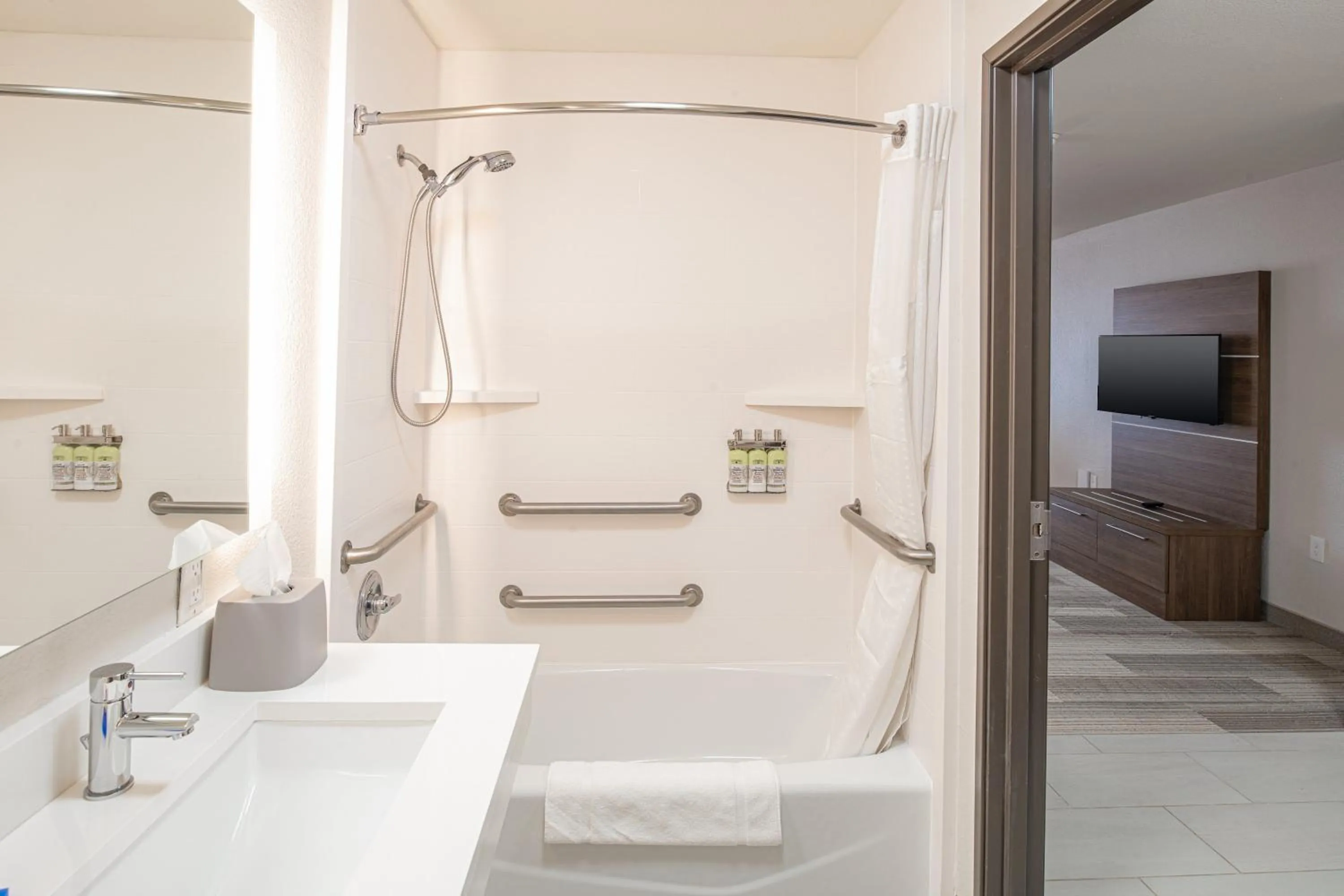 Bathroom in Holiday Inn Express & Suites N Waco Area - West by IHG