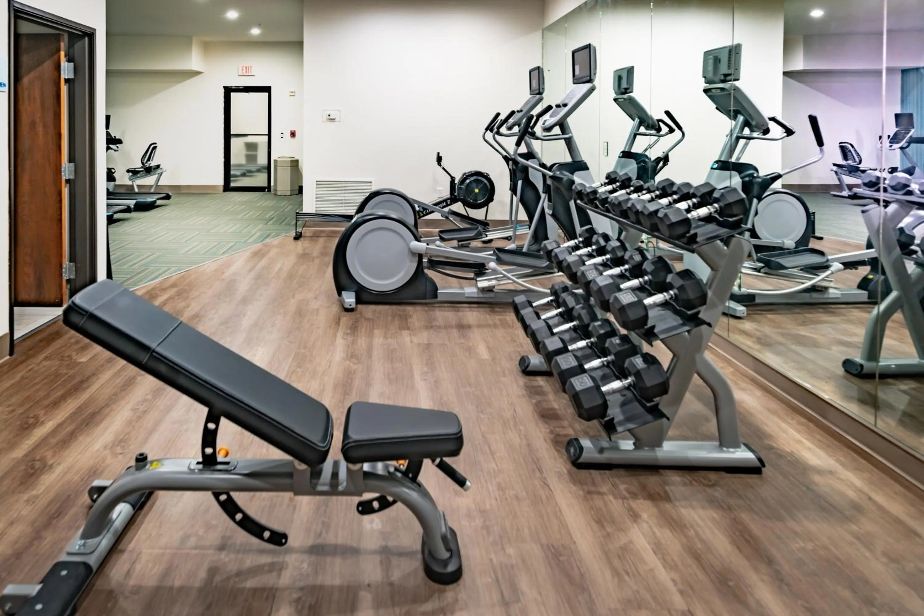 Fitness centre/facilities in Holiday Inn Express & Suites N Waco Area - West by IHG