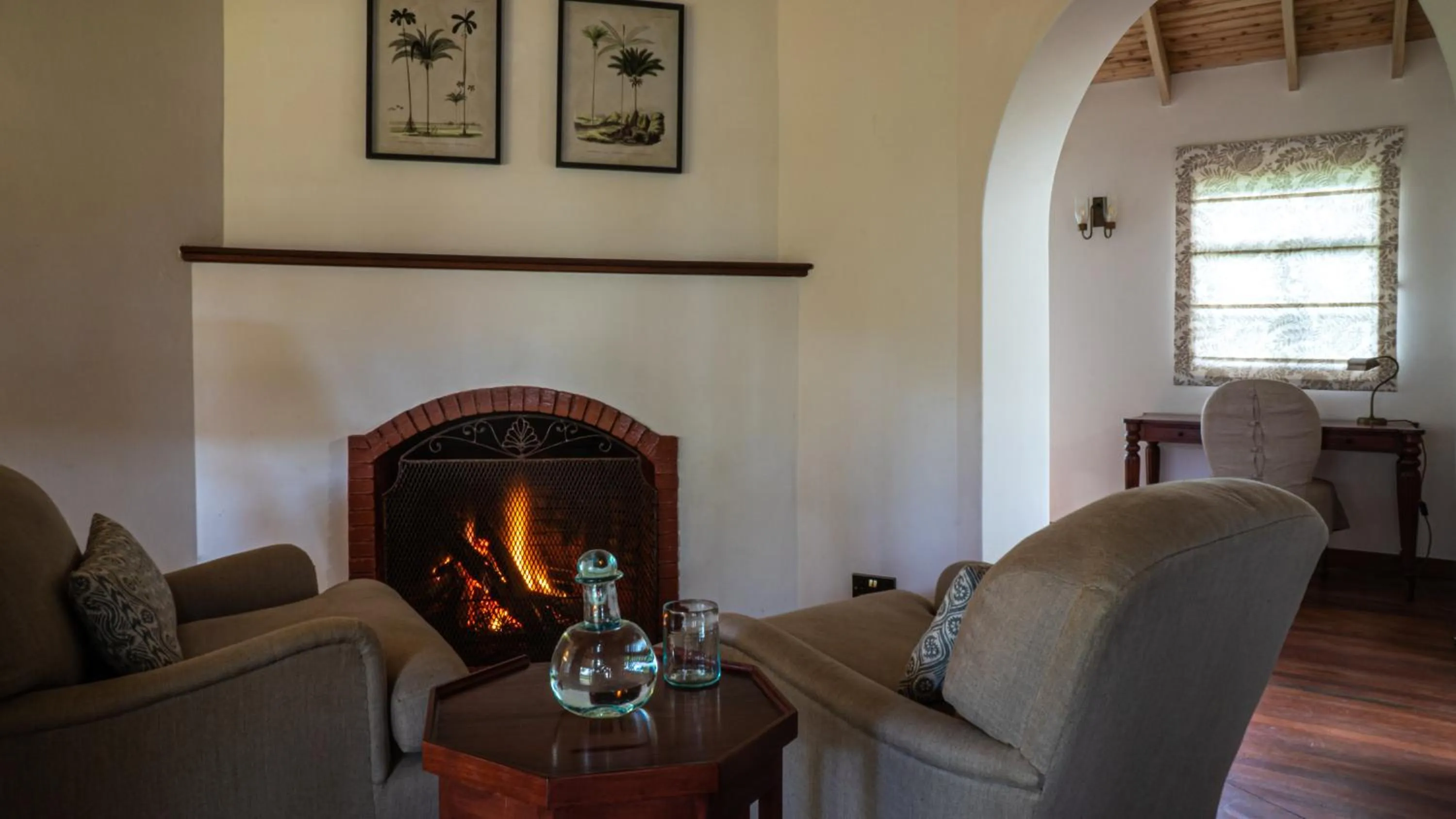 Seating area in Karen Blixen Coffee Garden & Cottages