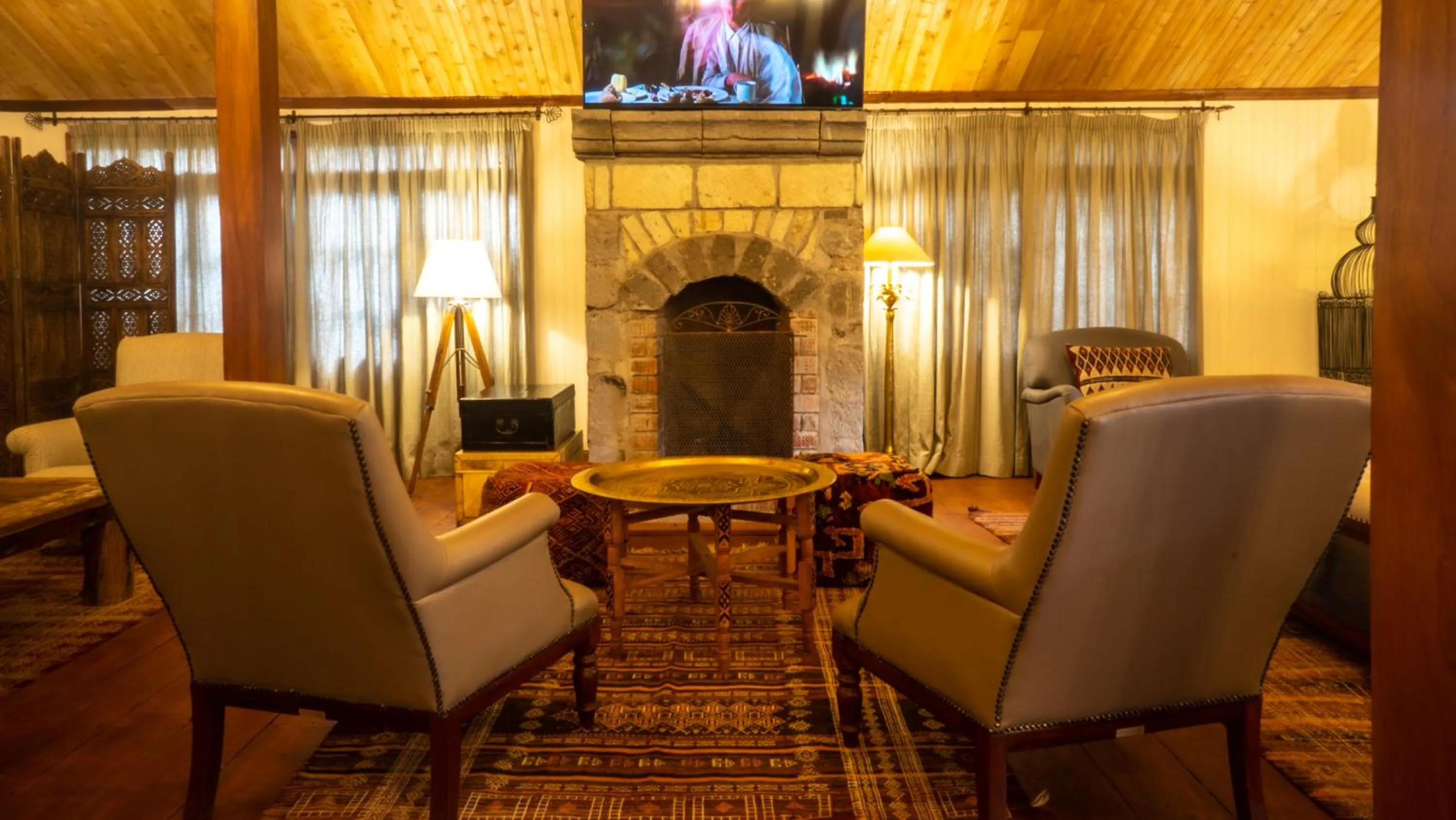 Seating area in Karen Blixen Coffee Garden & Cottages