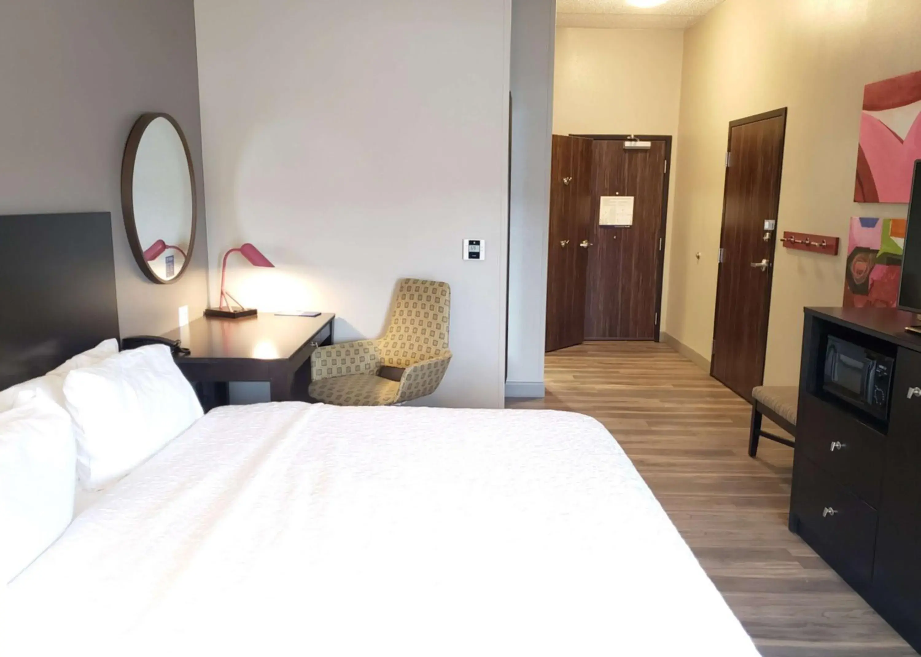 Bedroom, Bed in Hampton Inn Johnstown Bedroom, Bed in Hampton Inn Johnstown