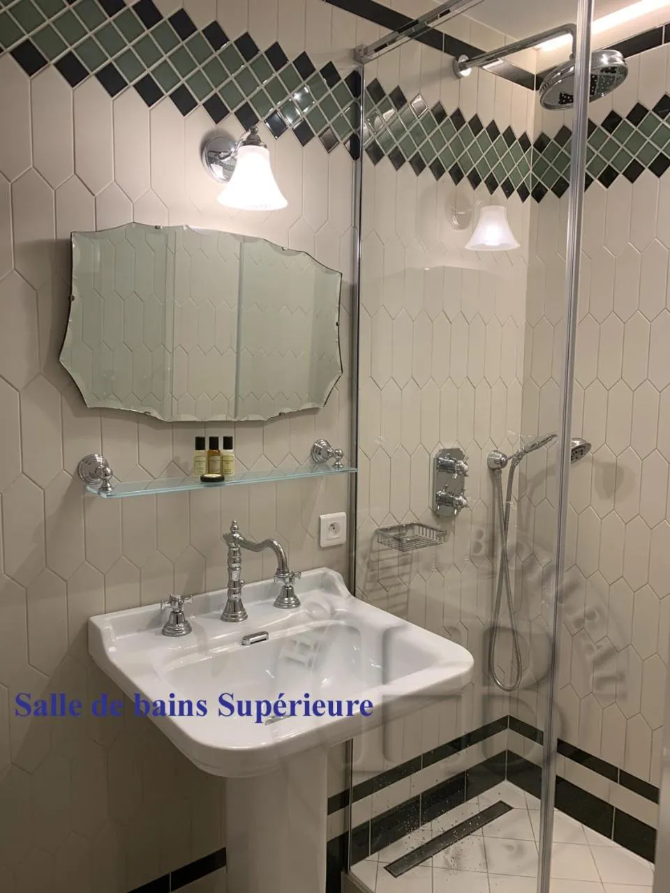 Bathroom in Hotel Boileau