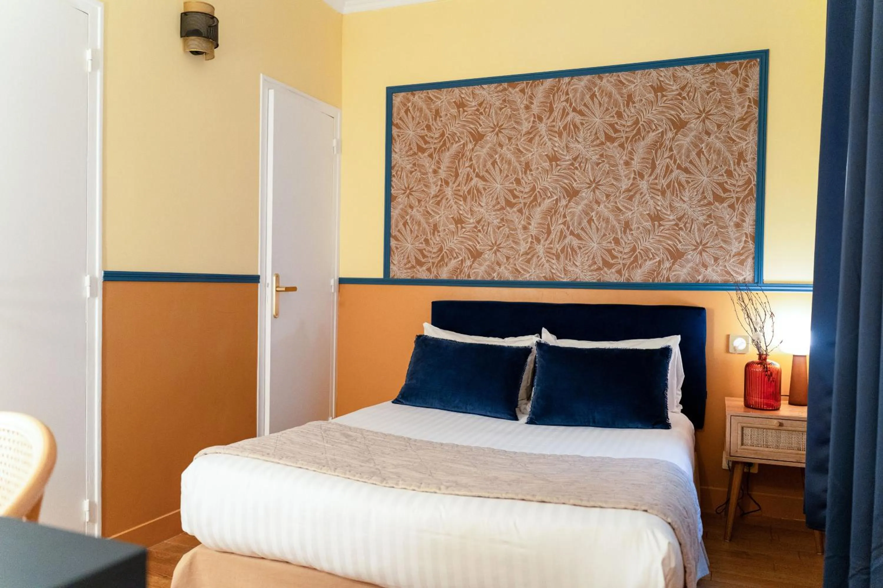 Bed in Hotel Boileau