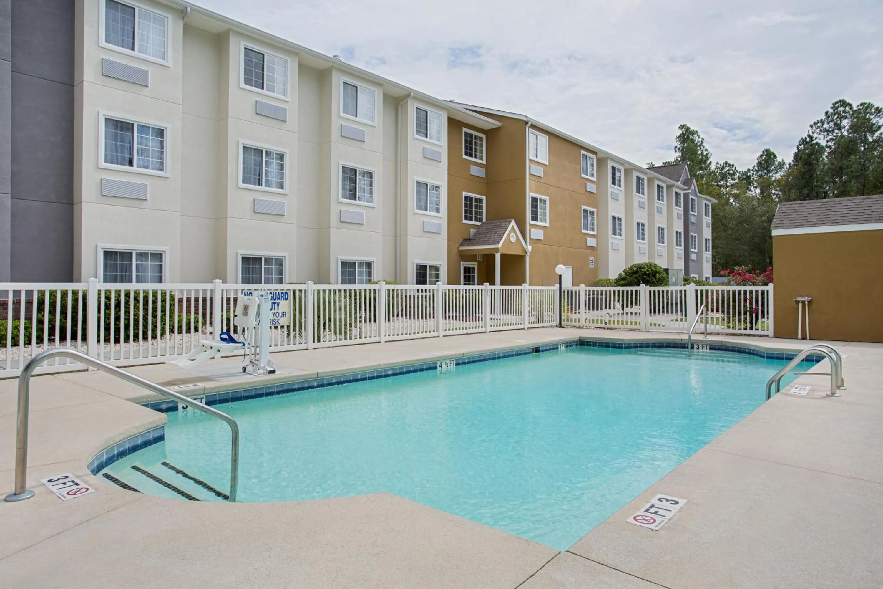 Swimming pool in Microtel Inn & Suites by Wyndham Walterboro
