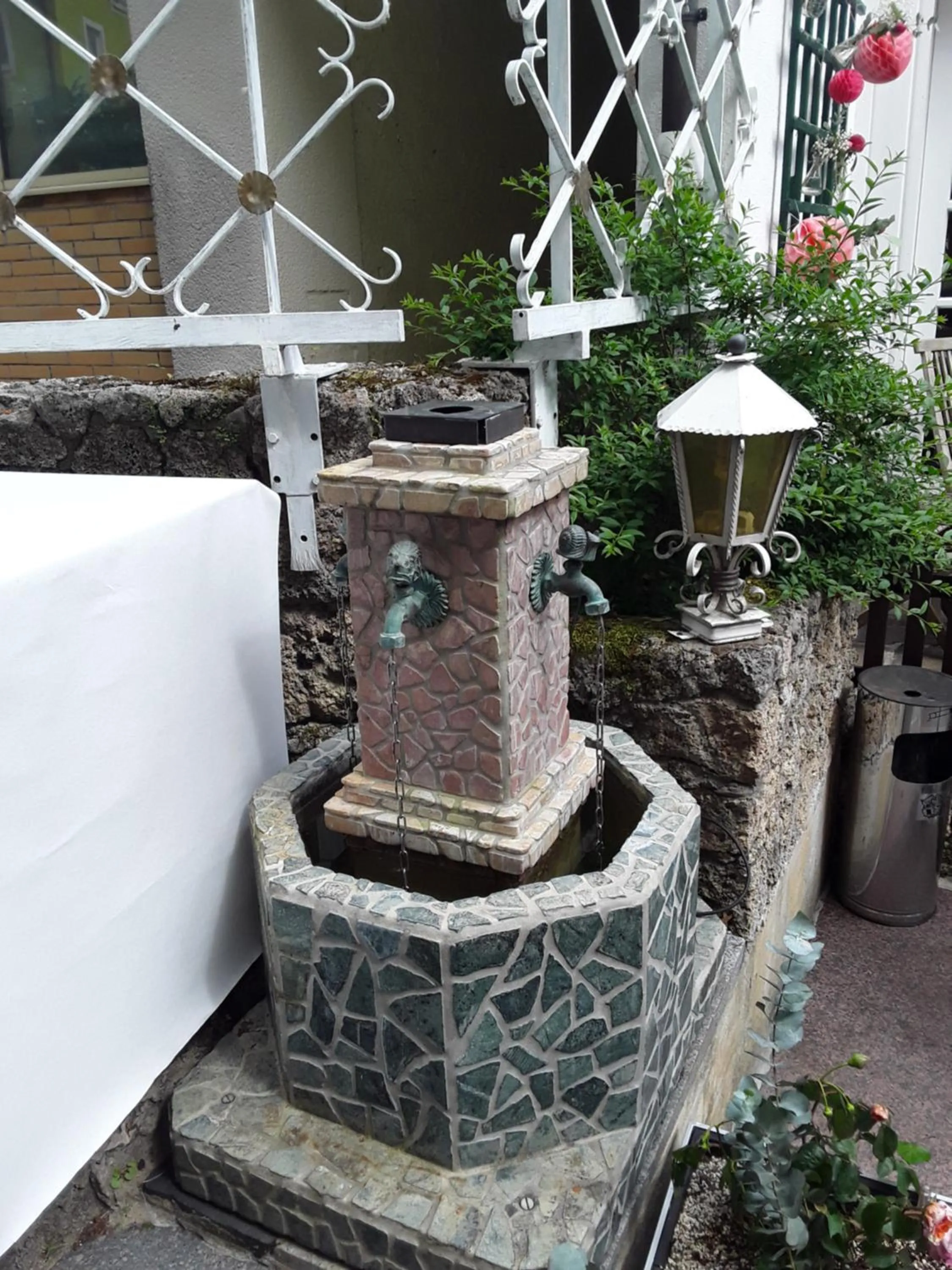 Patio in Hotel Feiler