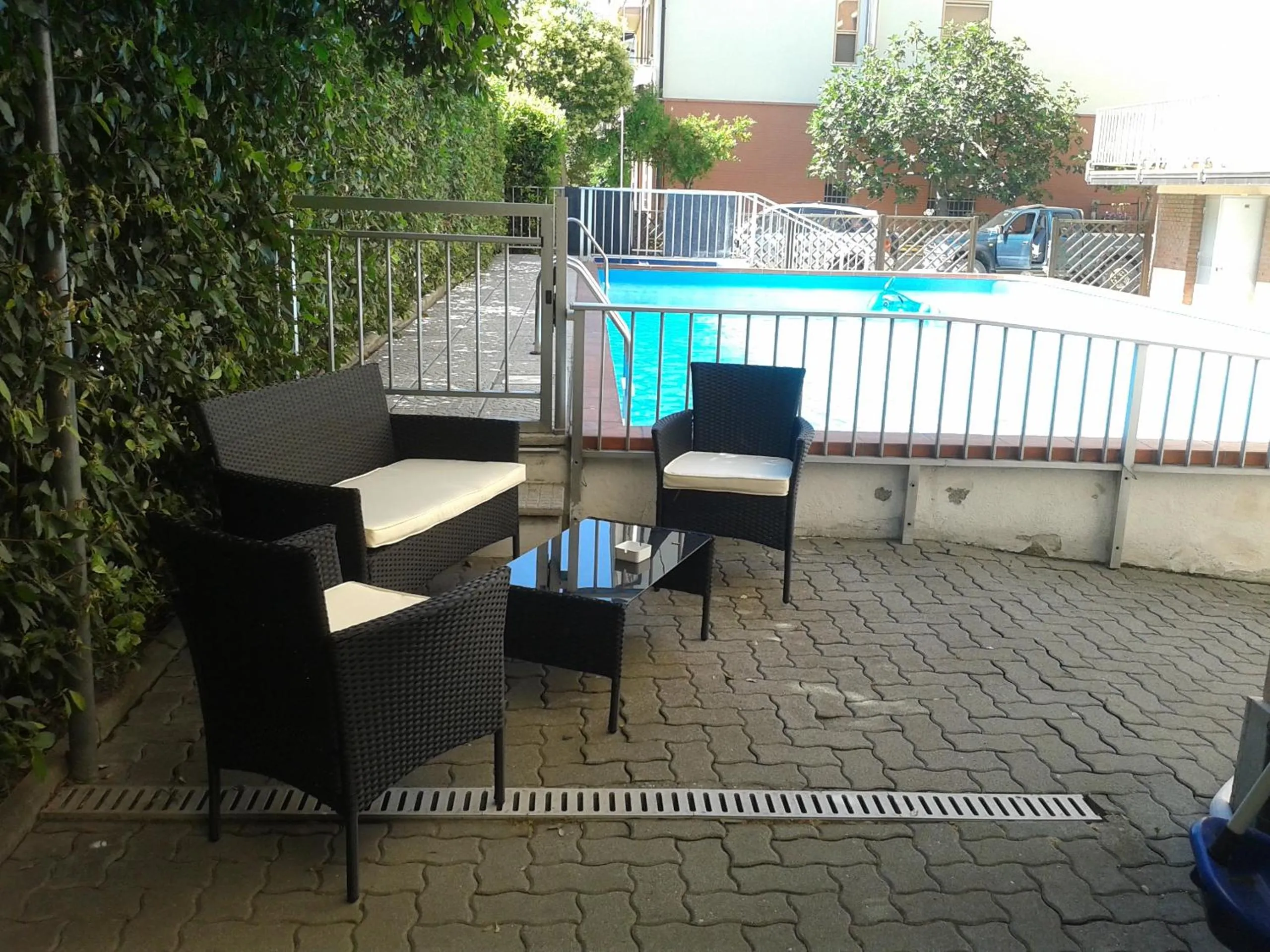 Patio in HOTEL OTELLO