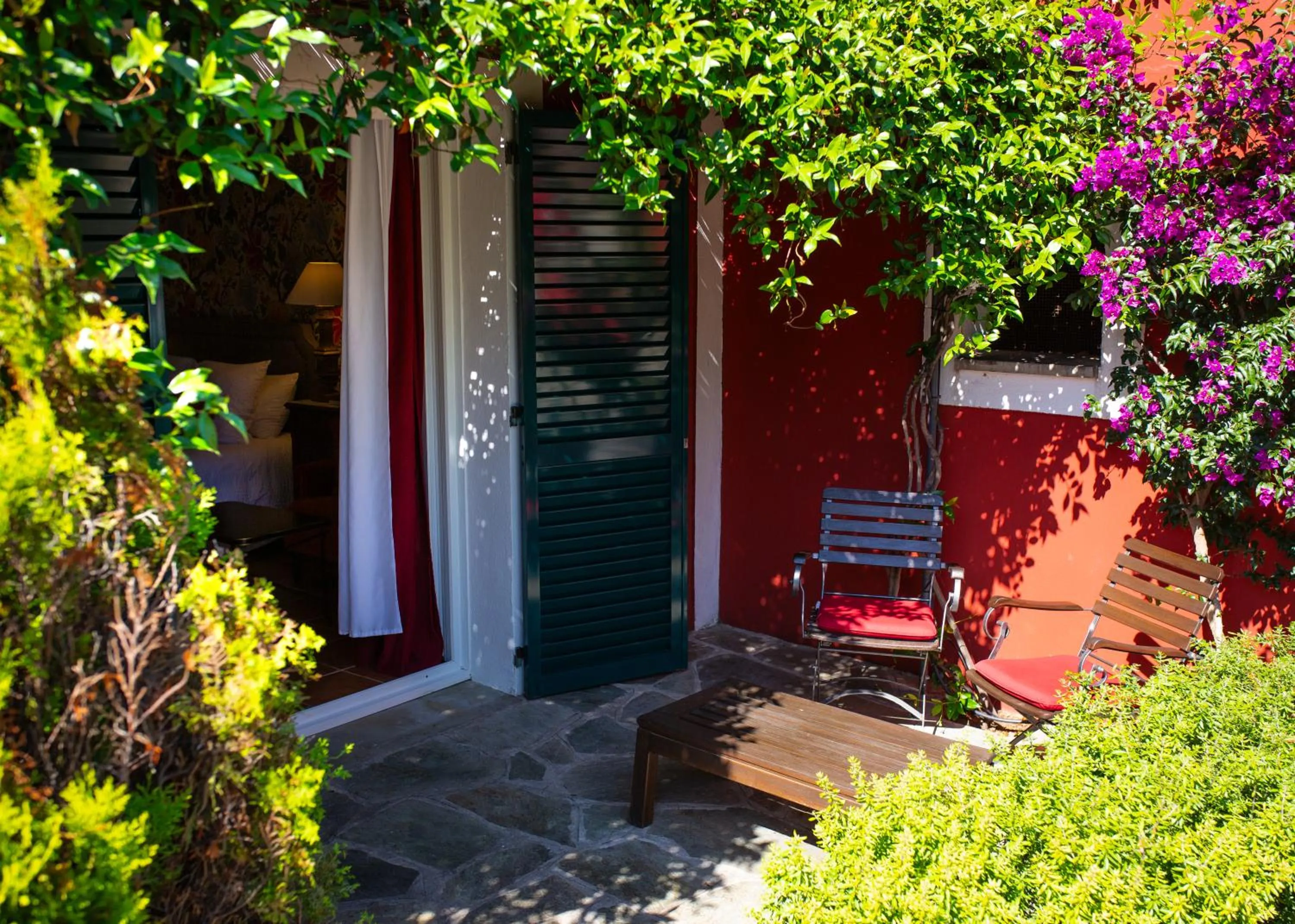 Balcony/Terrace in Demeure Castel Brando Hôtel & Spa