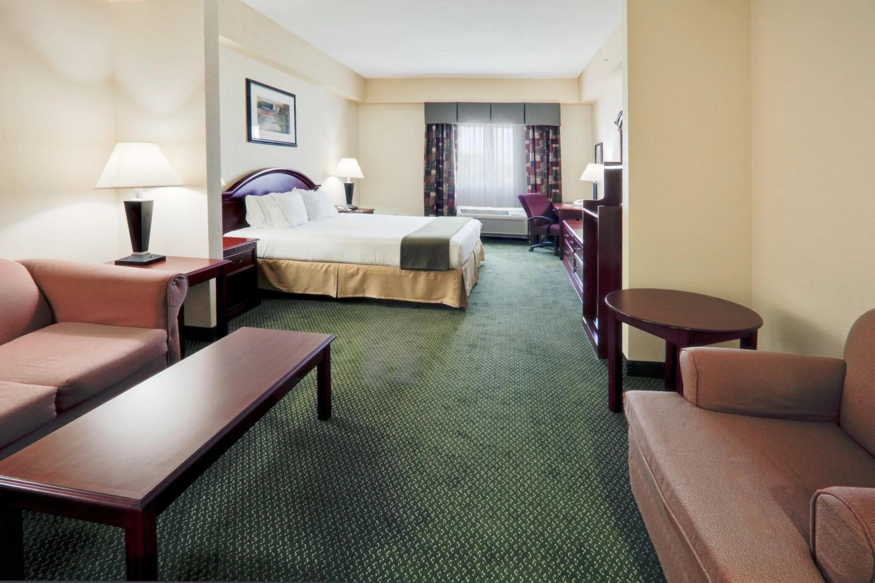 Photo of the whole room, Bed in Holiday Inn Express West Palm Beach Metrocentre by IHG