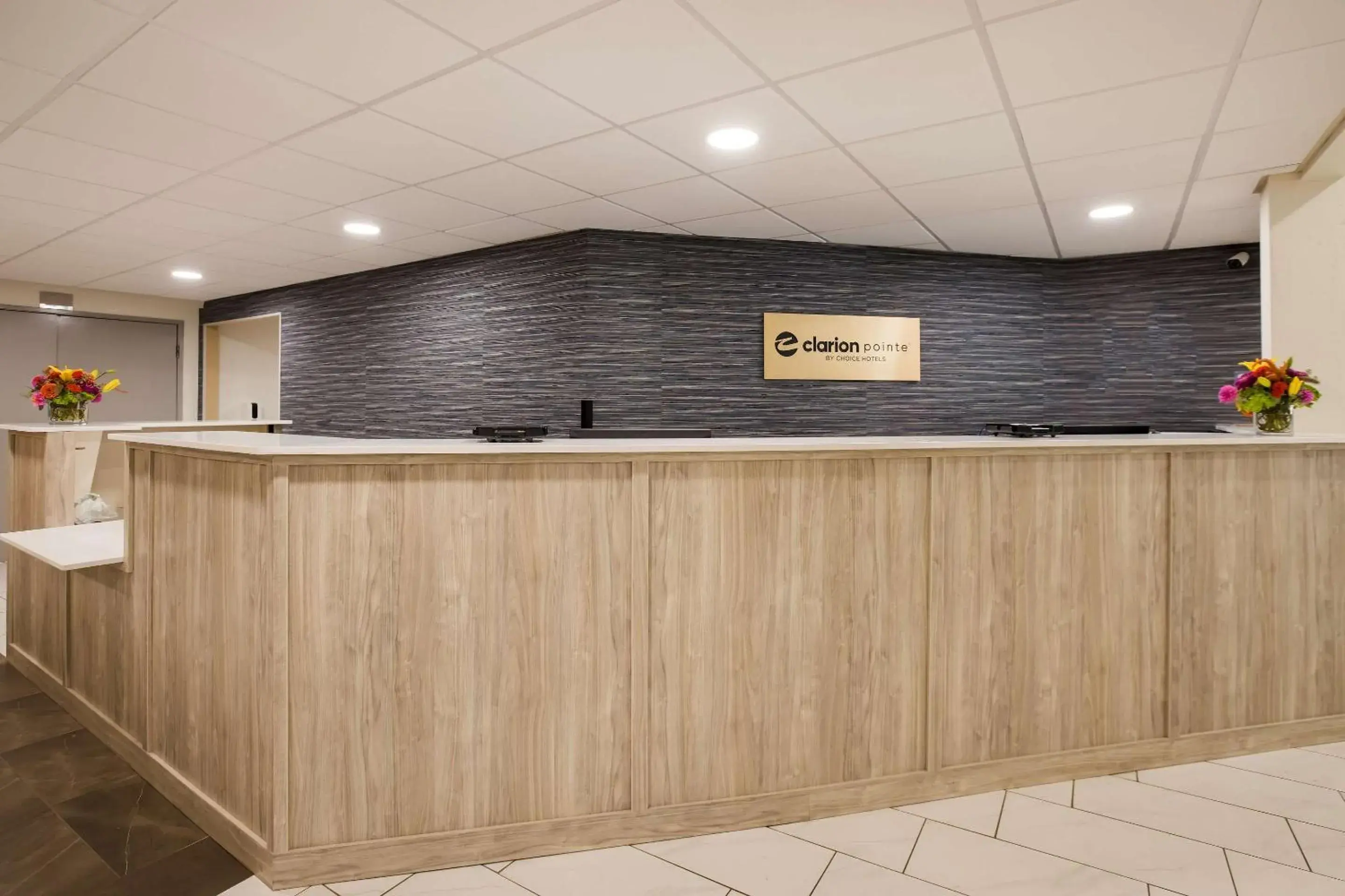 Lobby or reception in Clarion Pointe Sylva near Cherokee Area Lobby or reception in Clarion Pointe Sylva near Cherokee Area