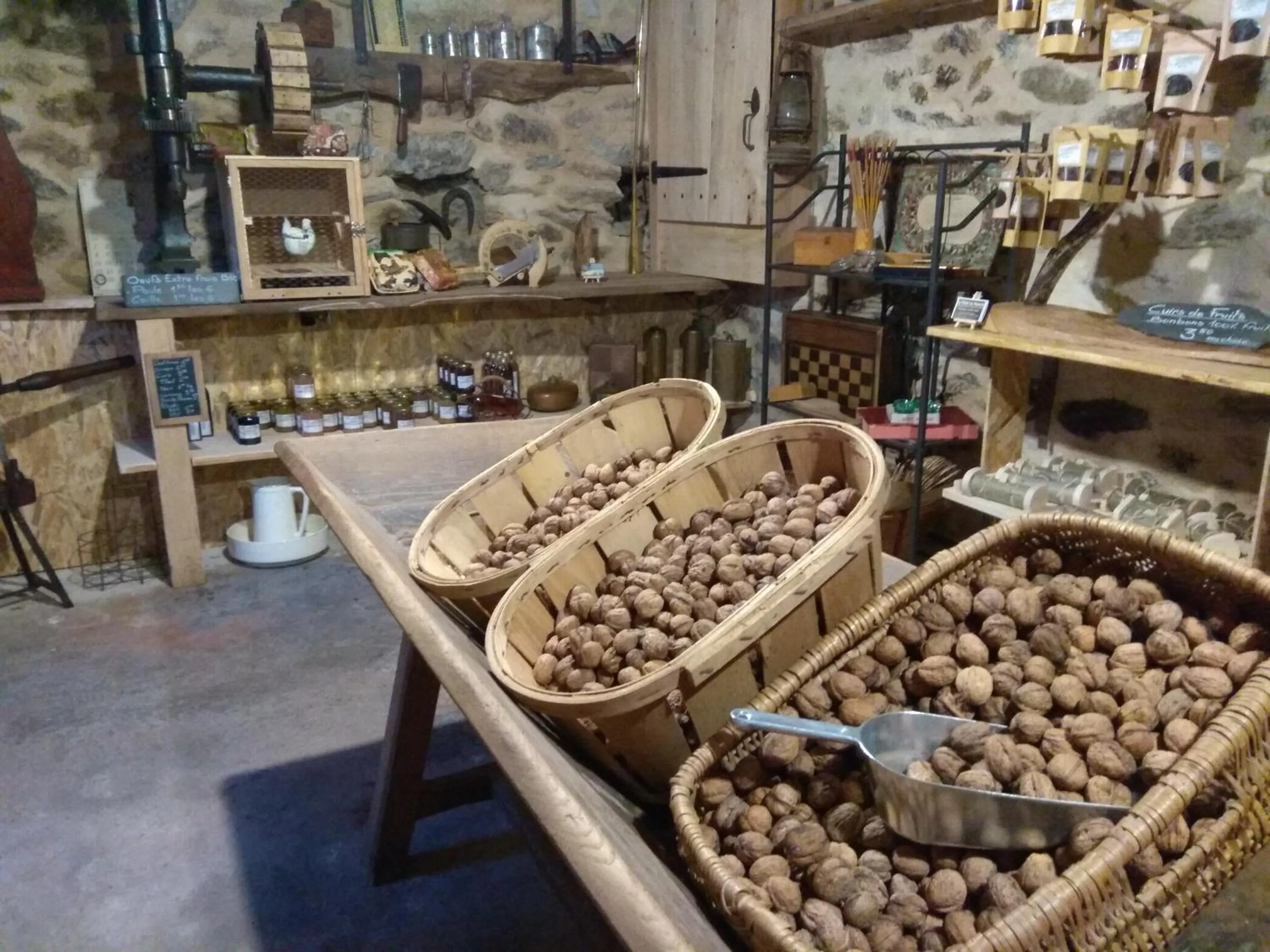 On-site shops in La Ferme Les Mamours