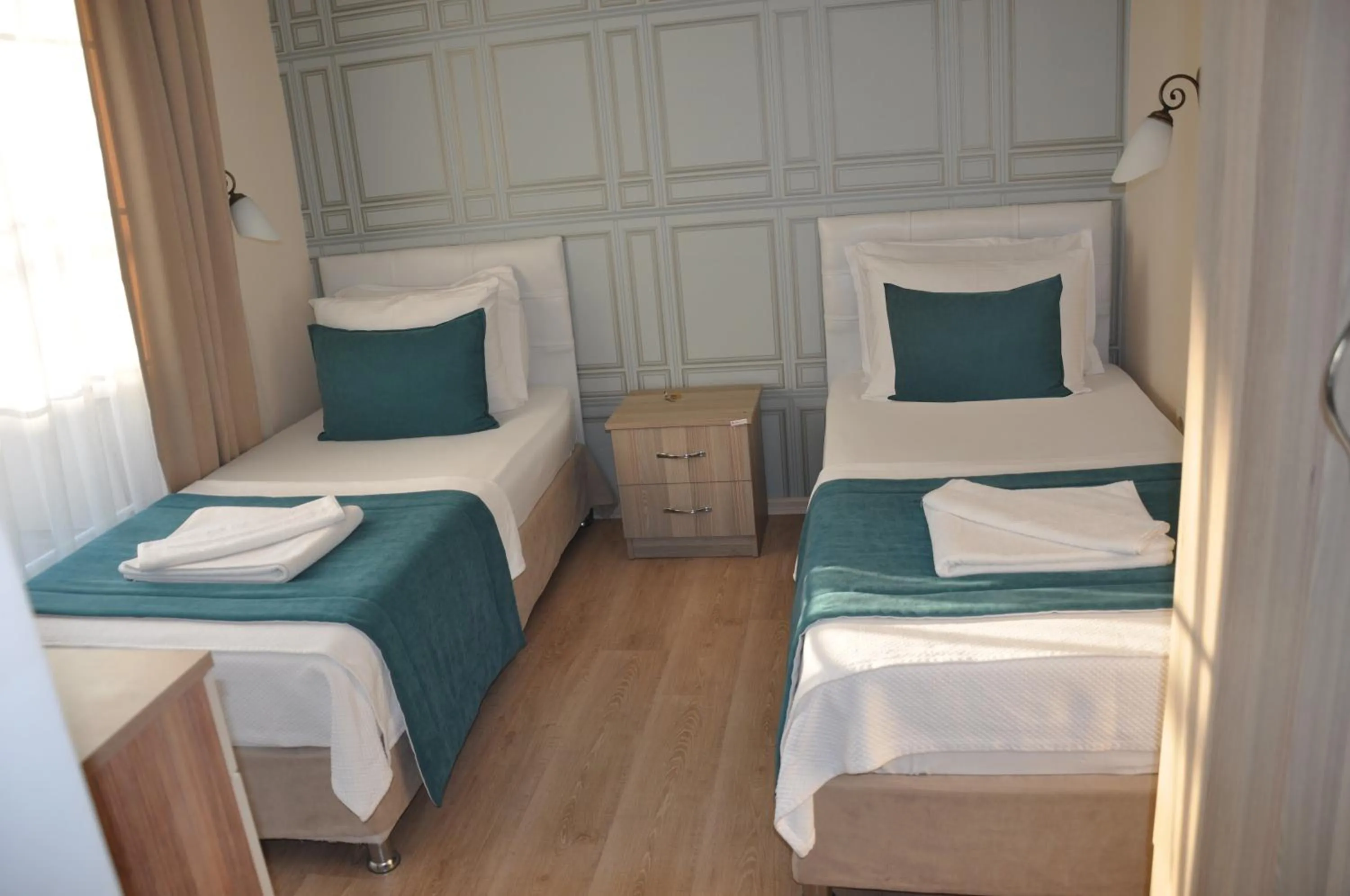 Photo of the whole room, Bed in Neoss Boutique Hotel