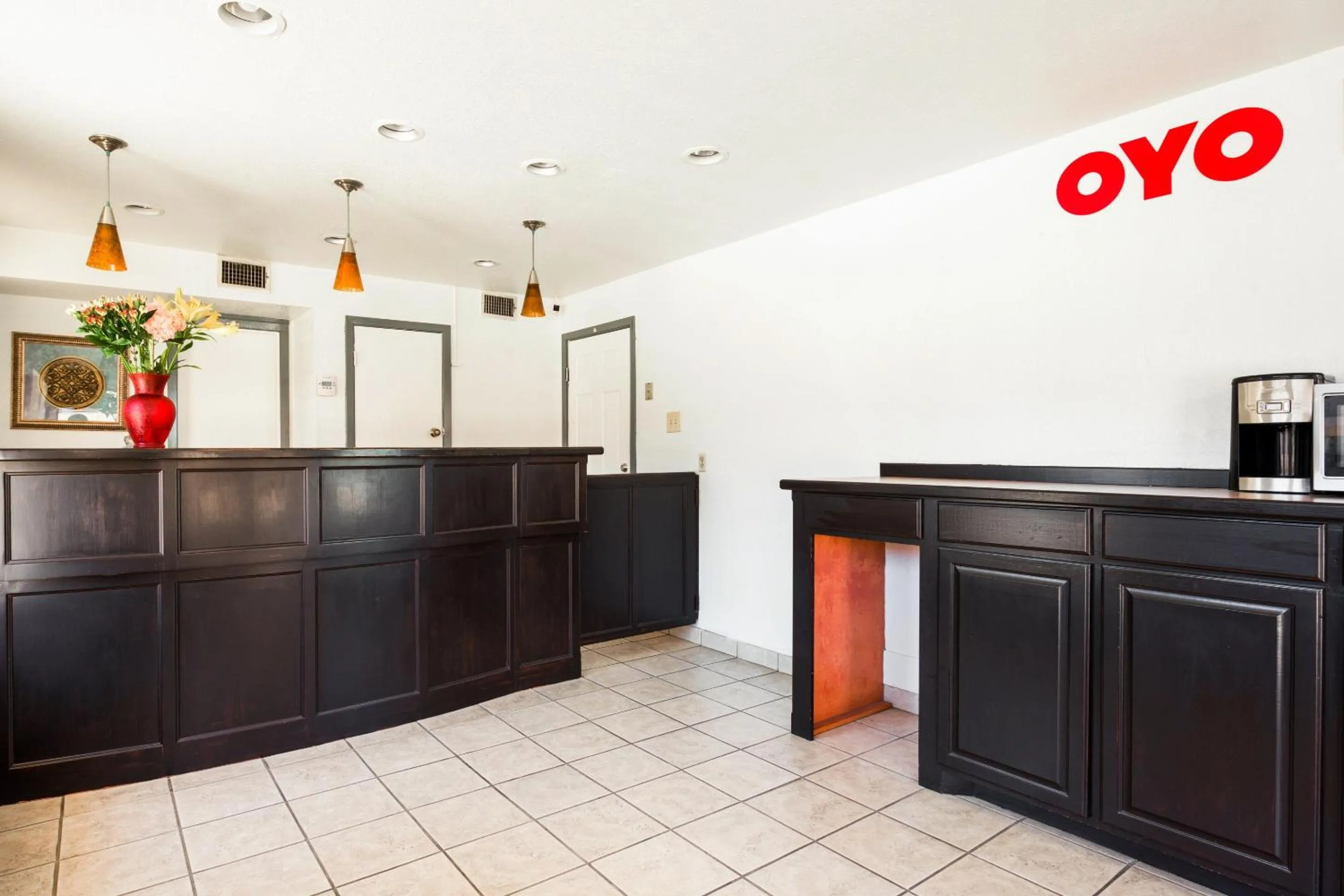 Lobby or reception in OYO Hotel Groesbeck