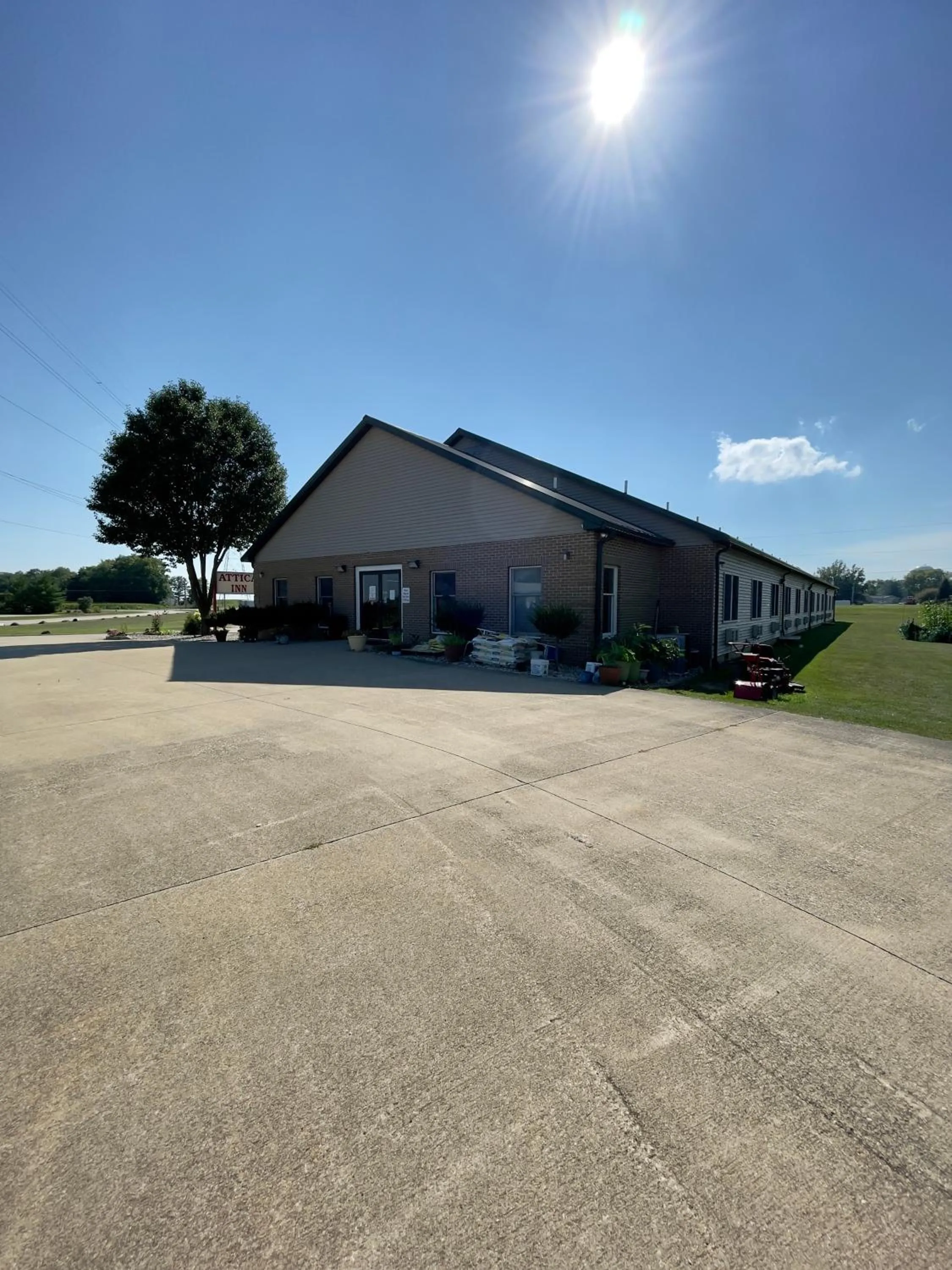 Property building in Attica Inn