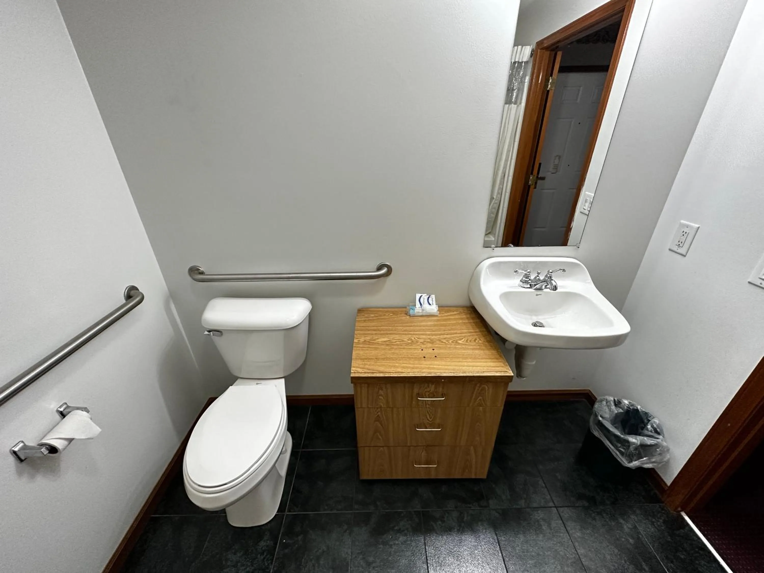 Bathroom in Attica Inn