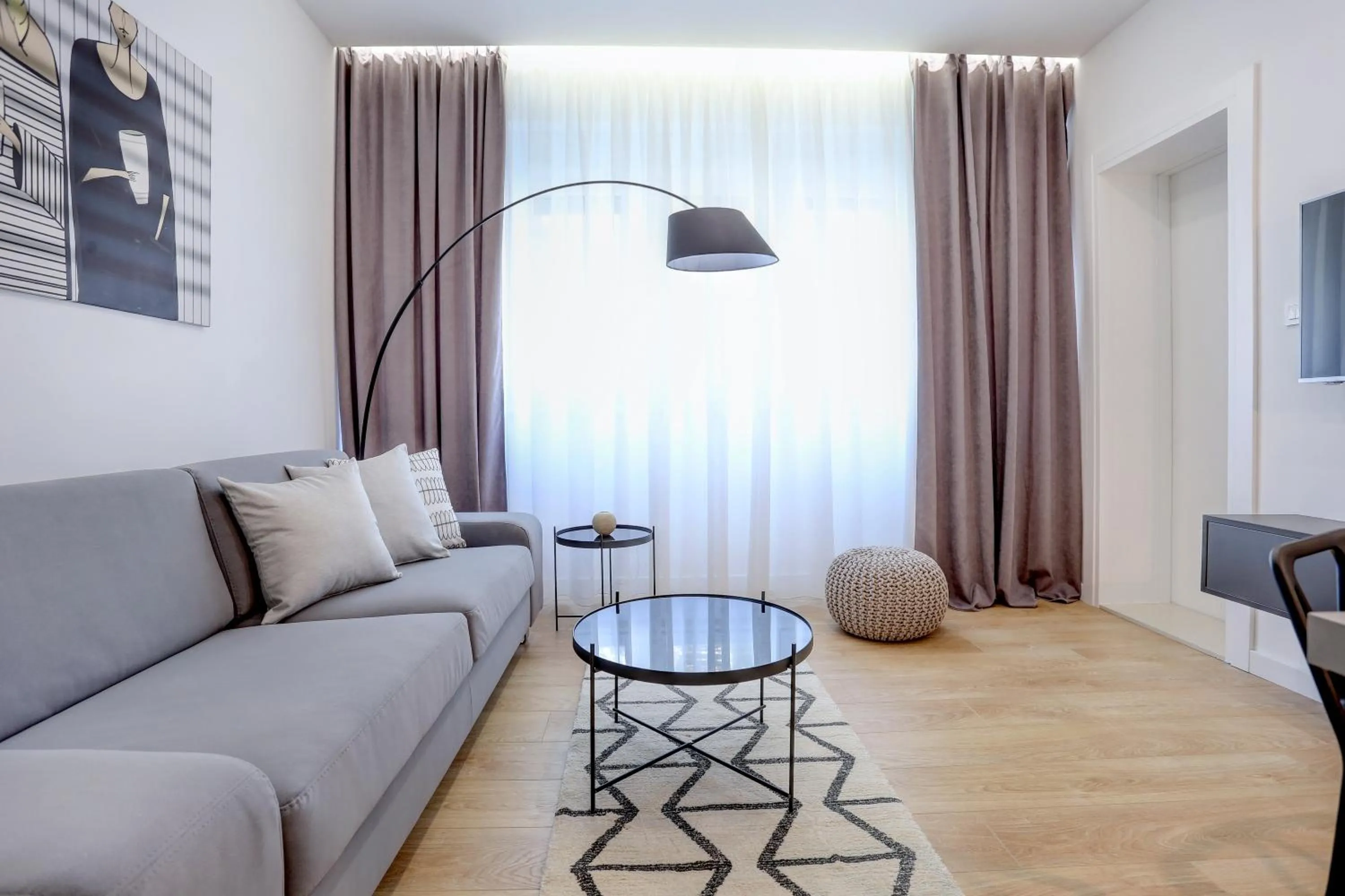 Living room in Apartments HUGO 2
