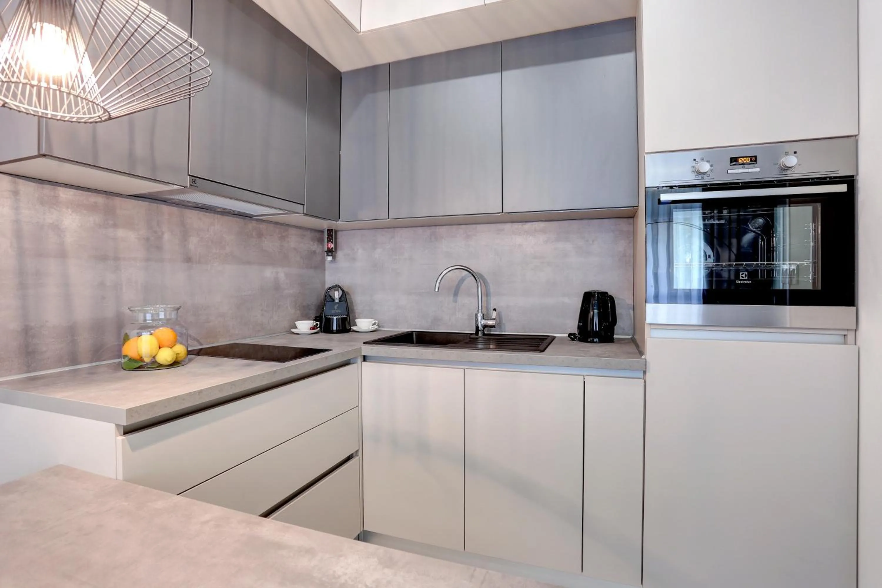 Kitchen or kitchenette in Apartments HUGO 2