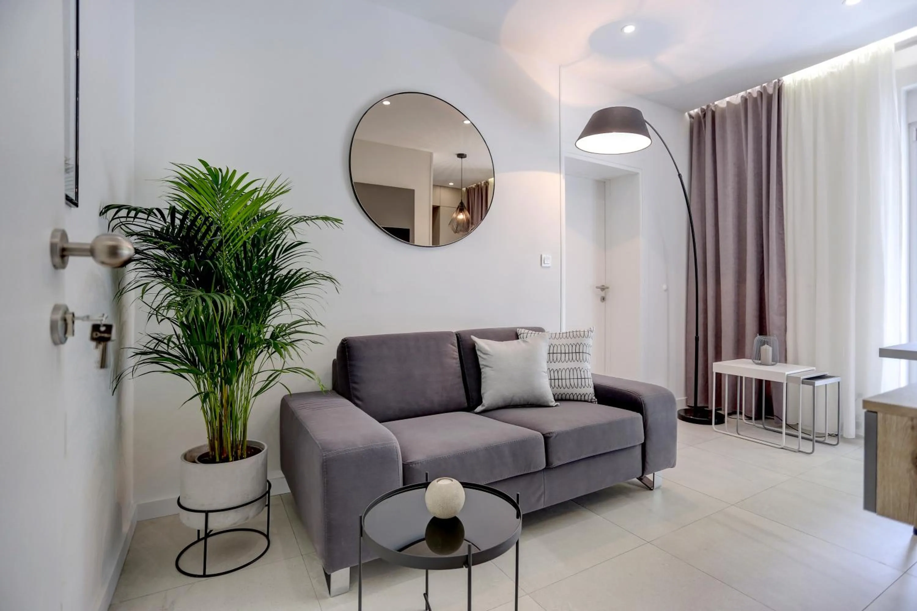 Seating area in Apartments HUGO 2