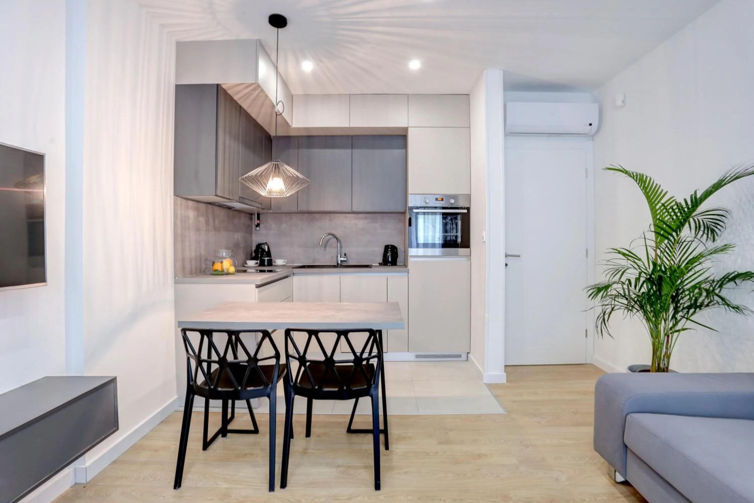 Kitchen or kitchenette in Apartments HUGO 2