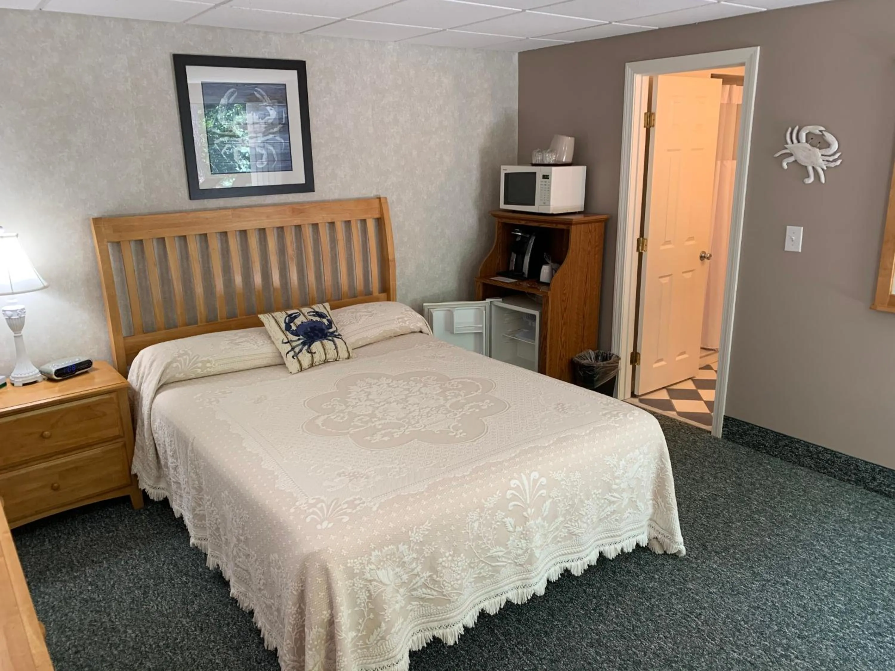 Bed in Towne Lyne Motel