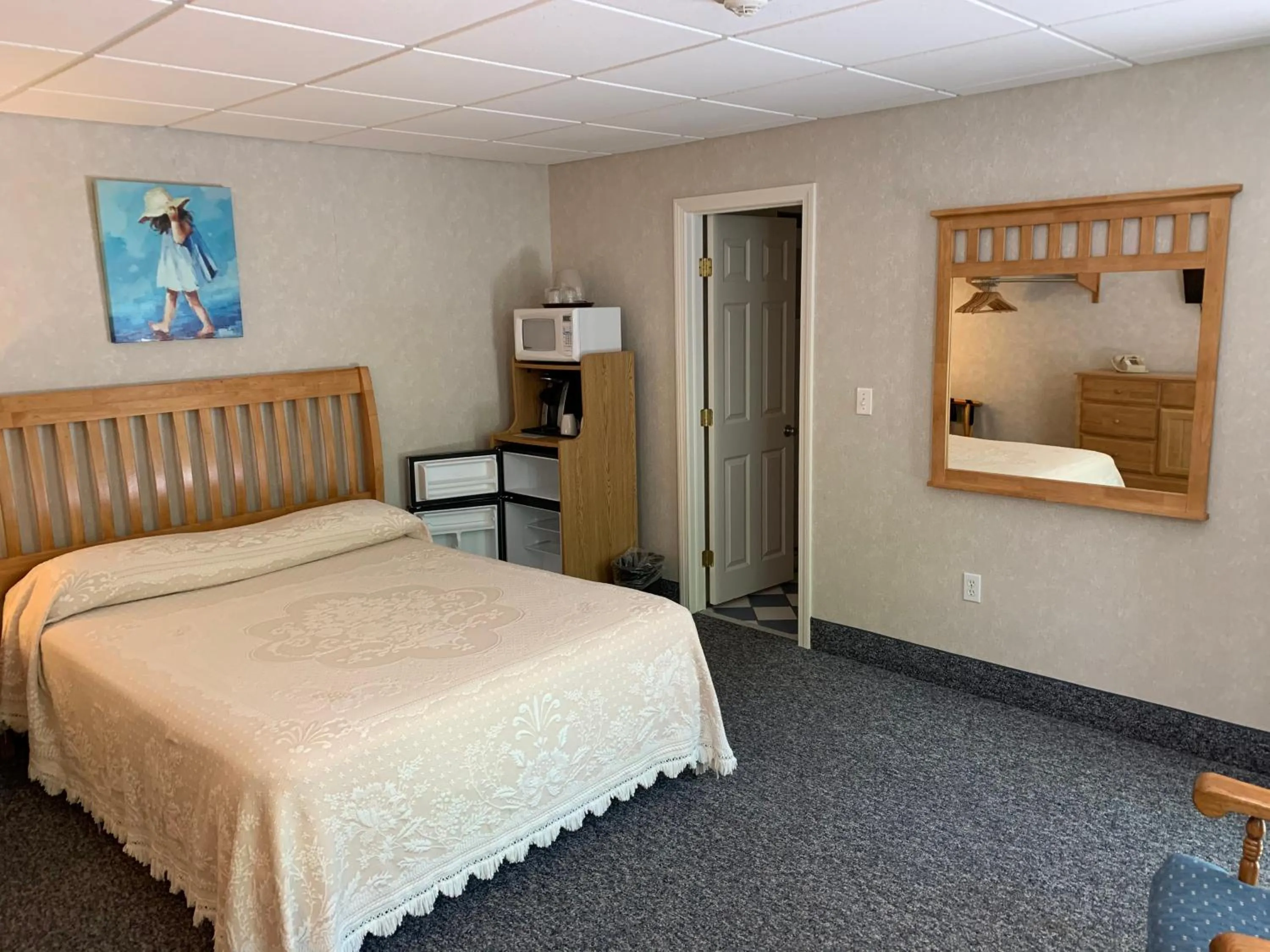 Bed in Towne Lyne Motel