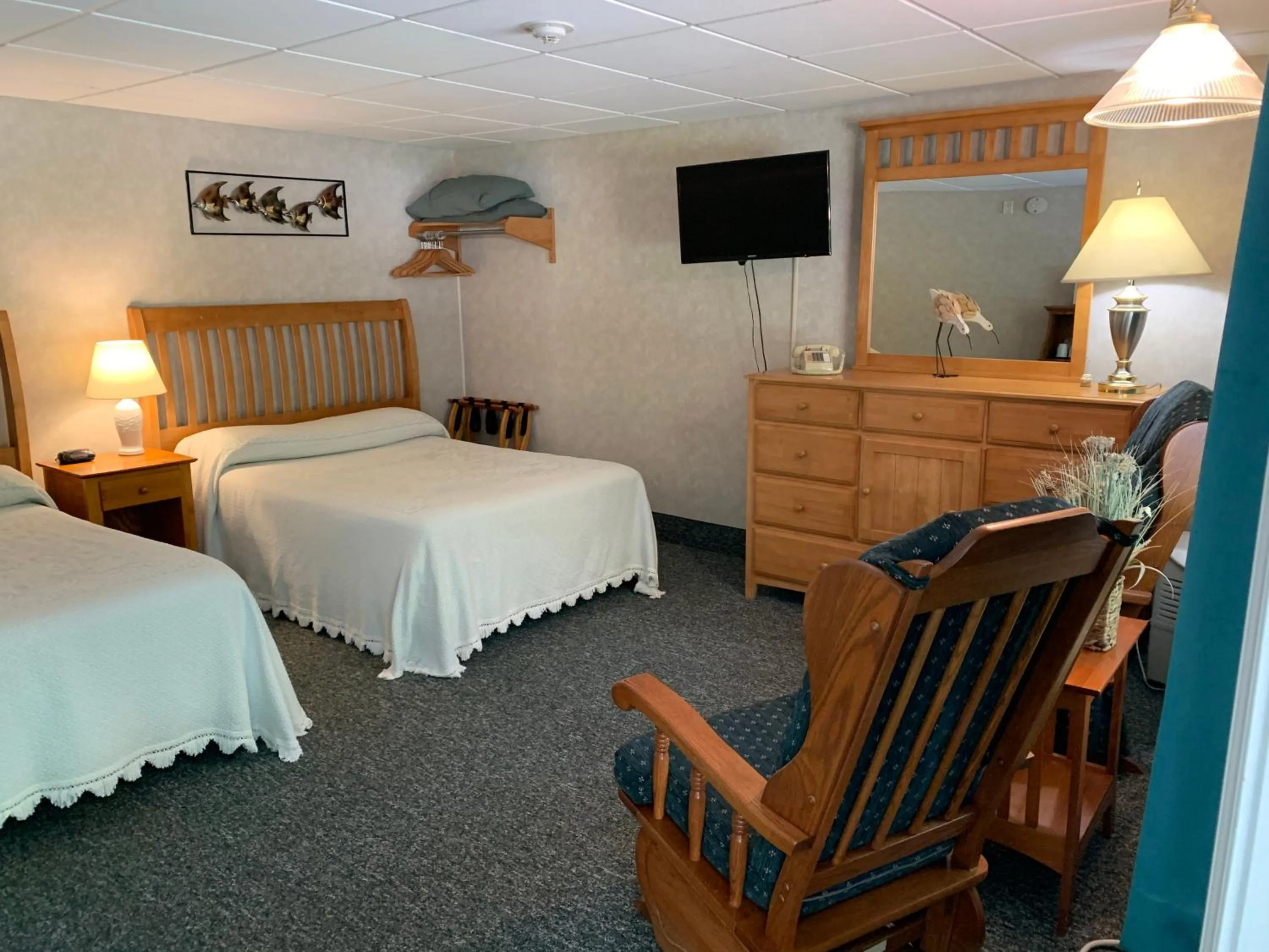 Bed in Towne Lyne Motel