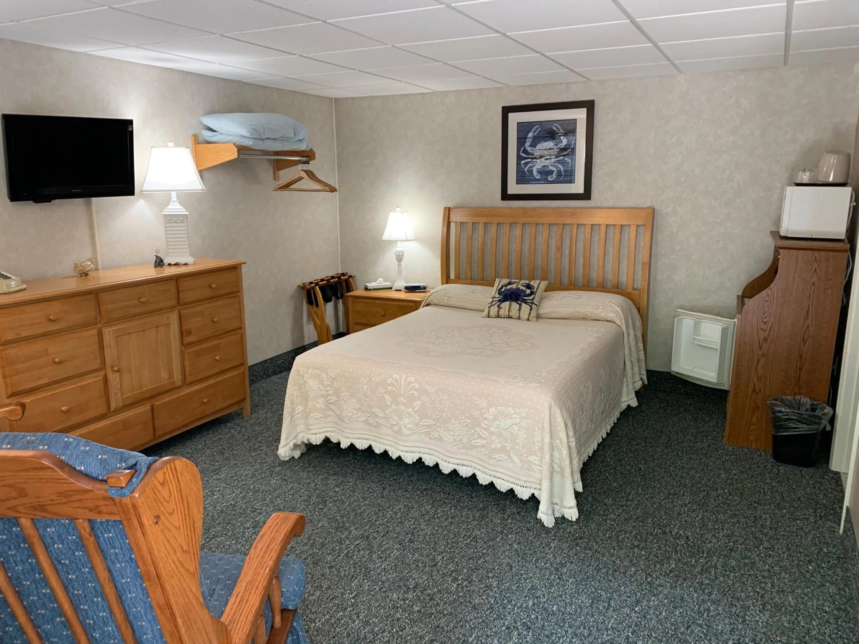 Bed in Towne Lyne Motel