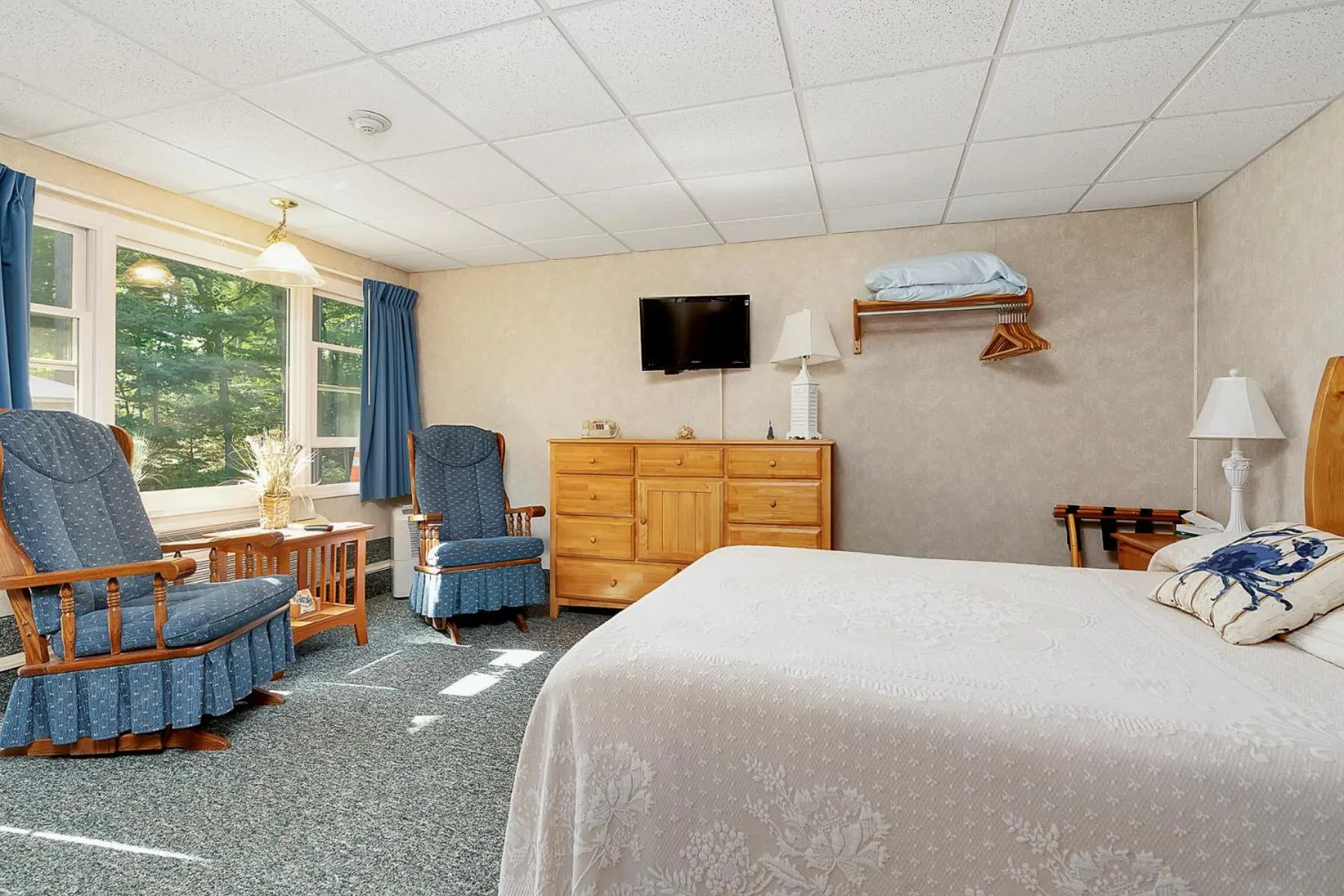 Bed in Towne Lyne Motel