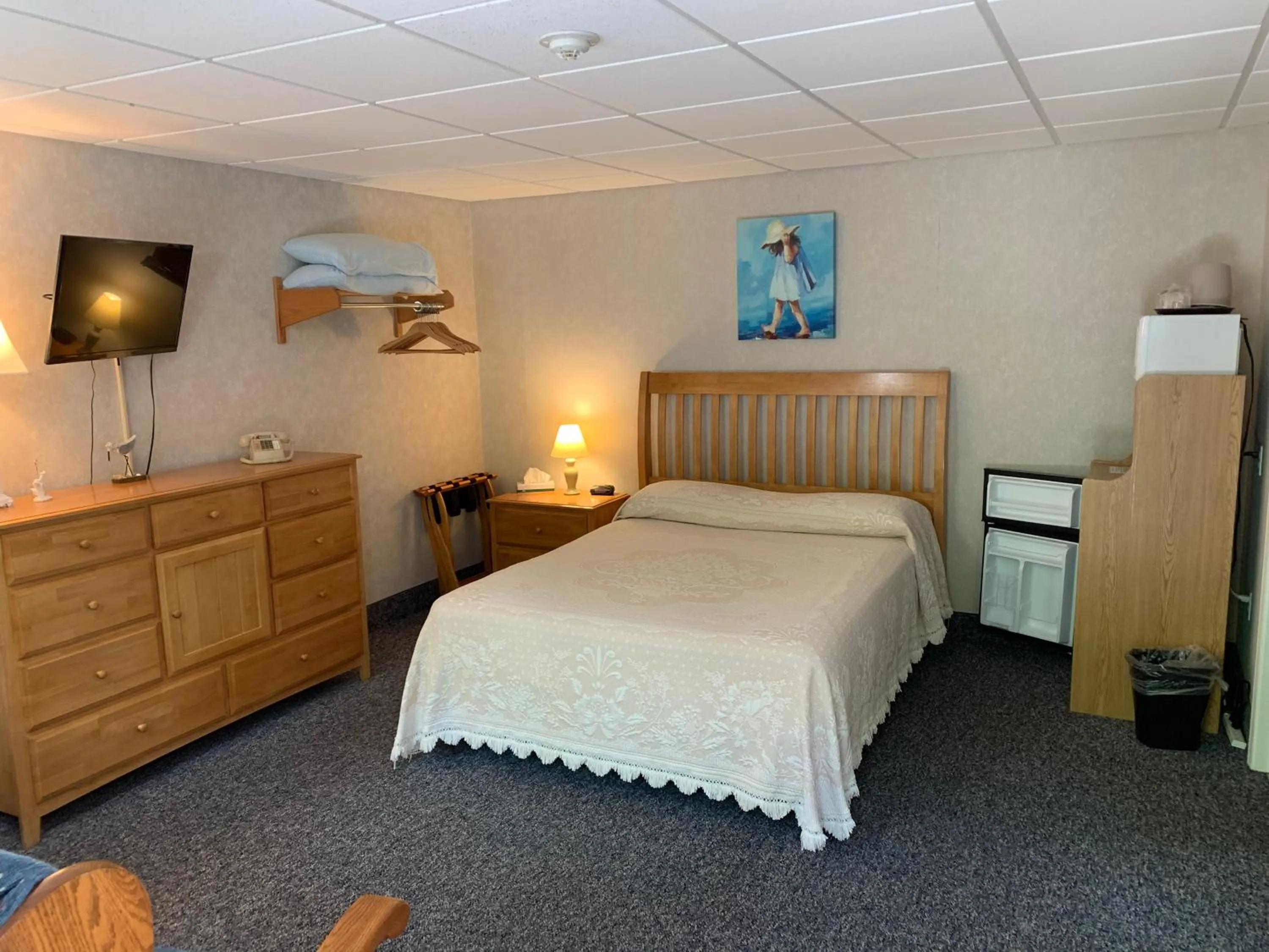 Bed in Towne Lyne Motel