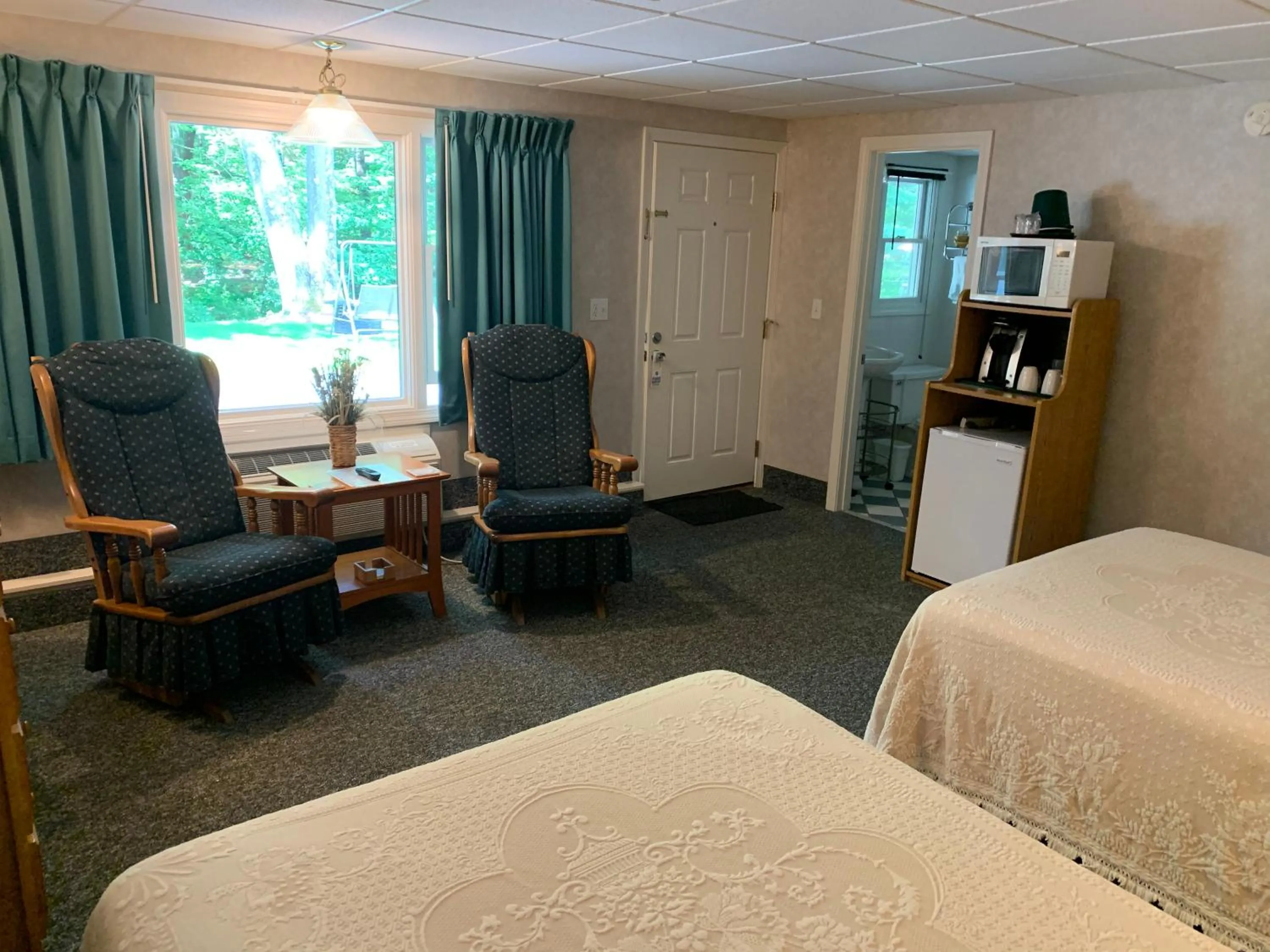 Bed in Towne Lyne Motel