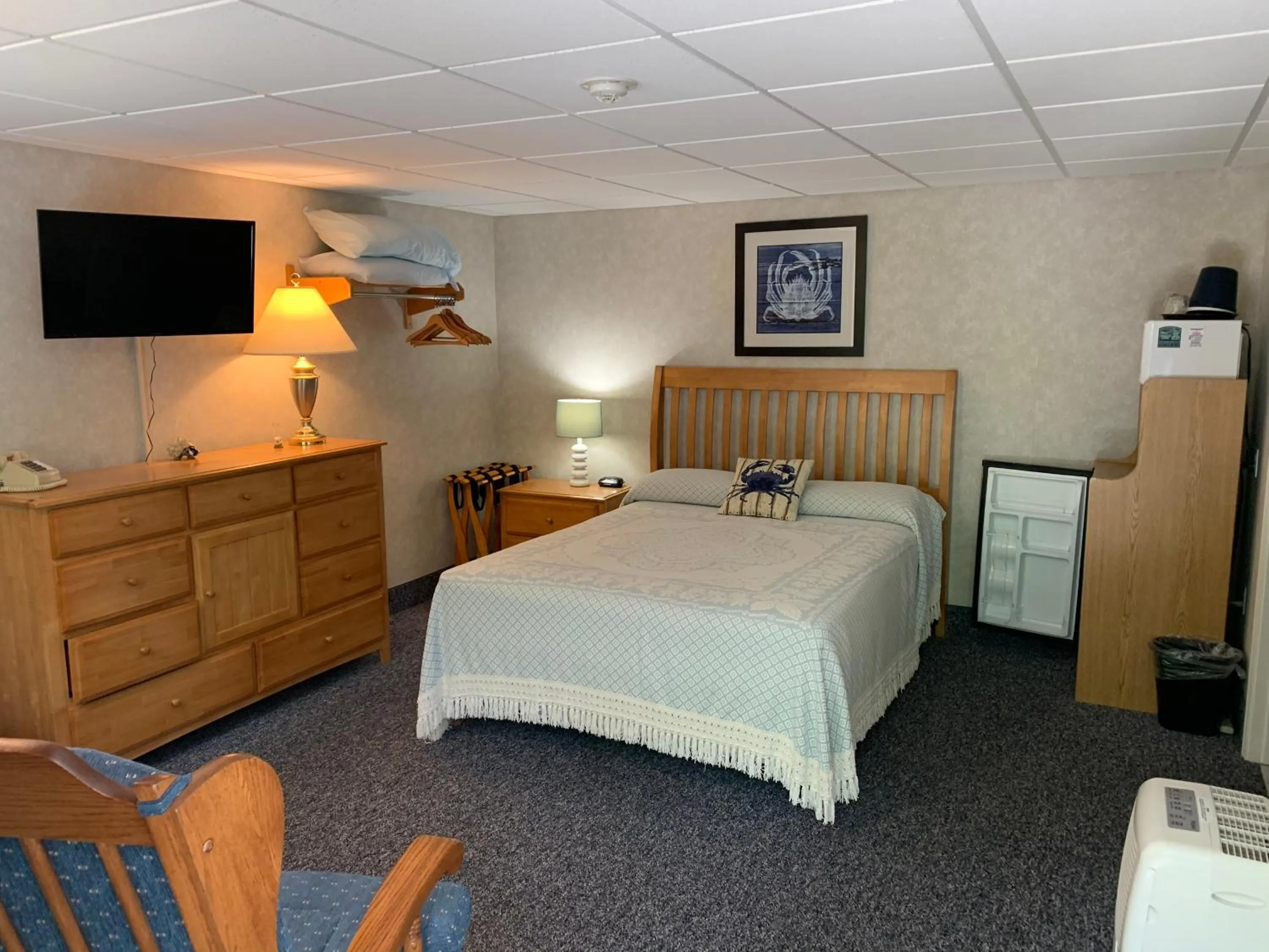 Bed in Towne Lyne Motel