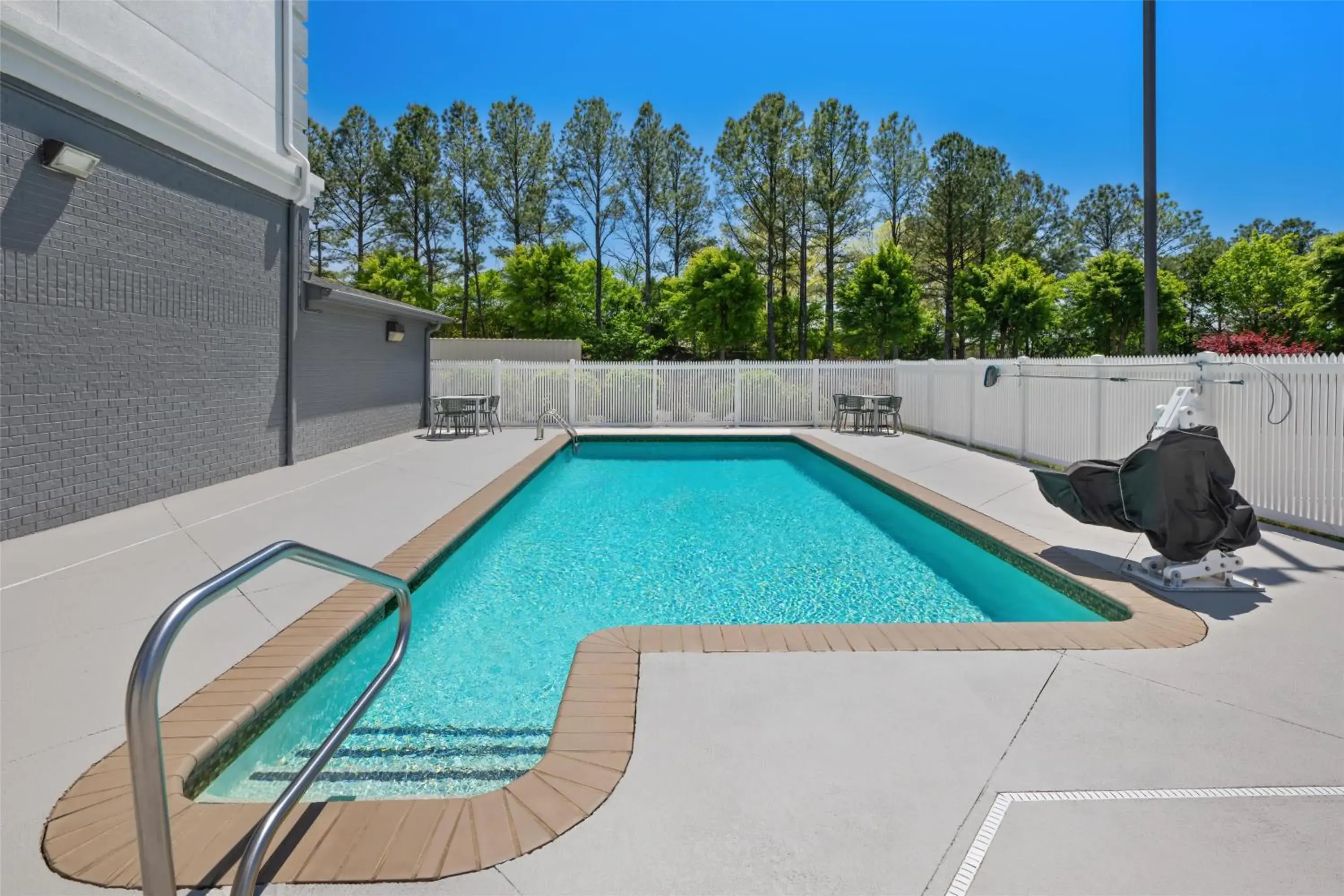 Pool view in Spark by Hilton Homewood Birmingham Pool view in Spark by Hilton Homewood Birmingham