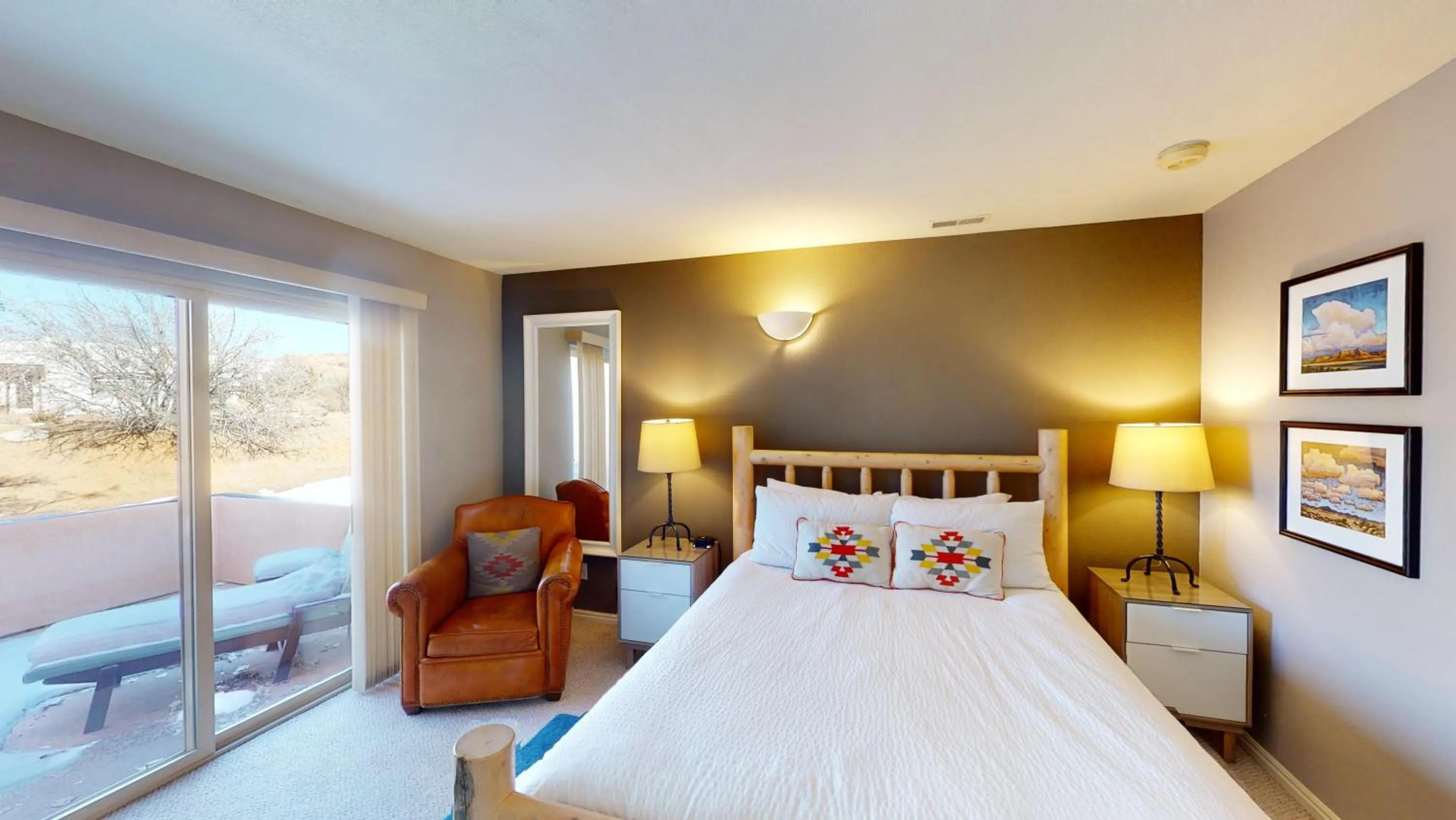 Bed in Steel Bender Retreat #3293