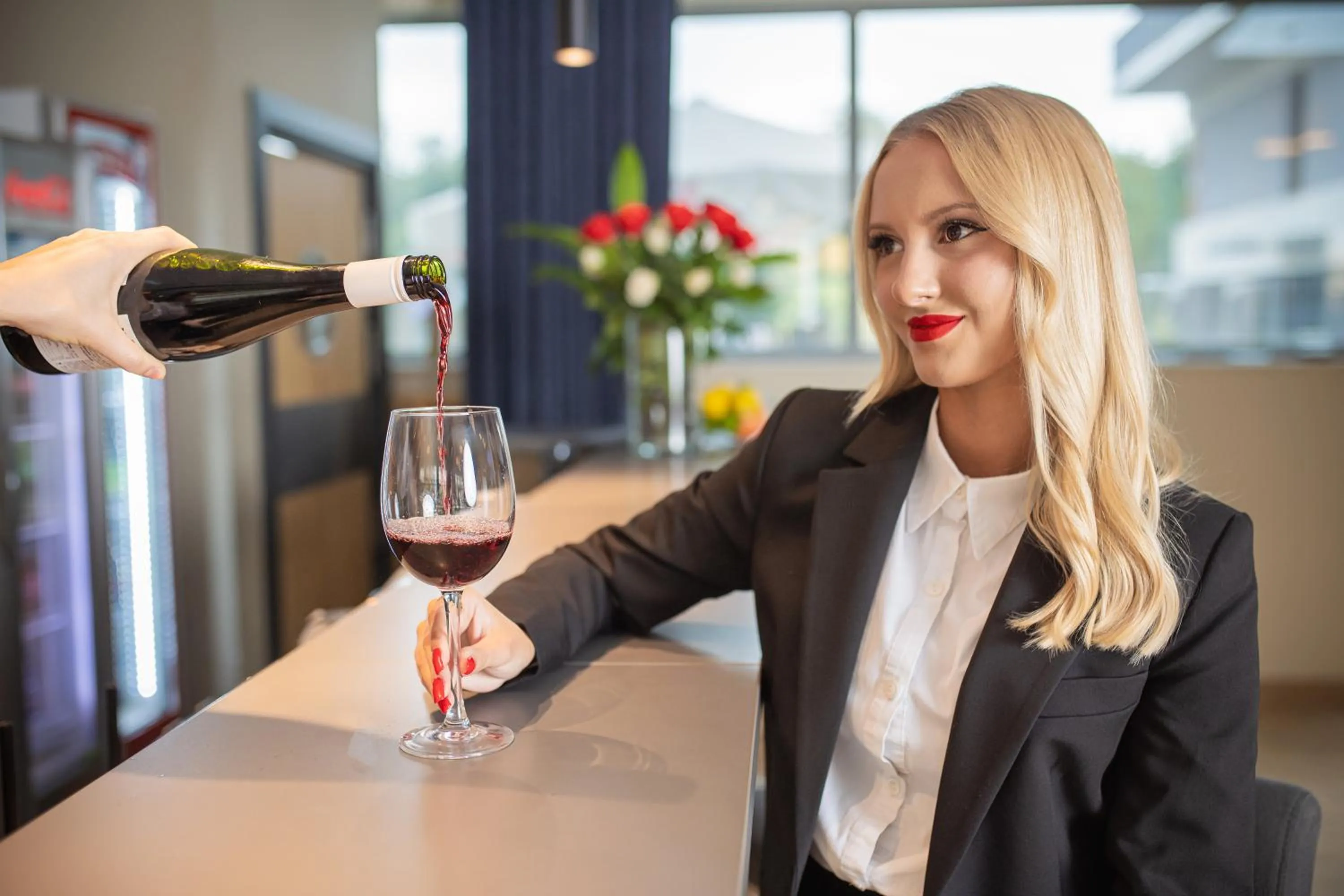 People in Hotel CONRAD Comfort